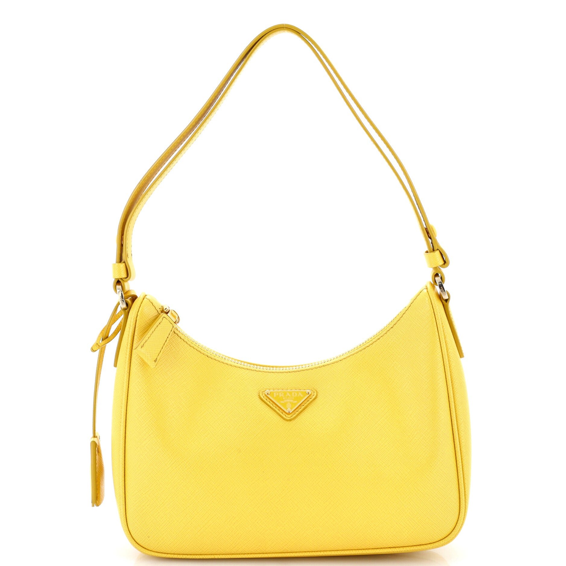 Re-Edition Hobo Saffiano Leather Mini
