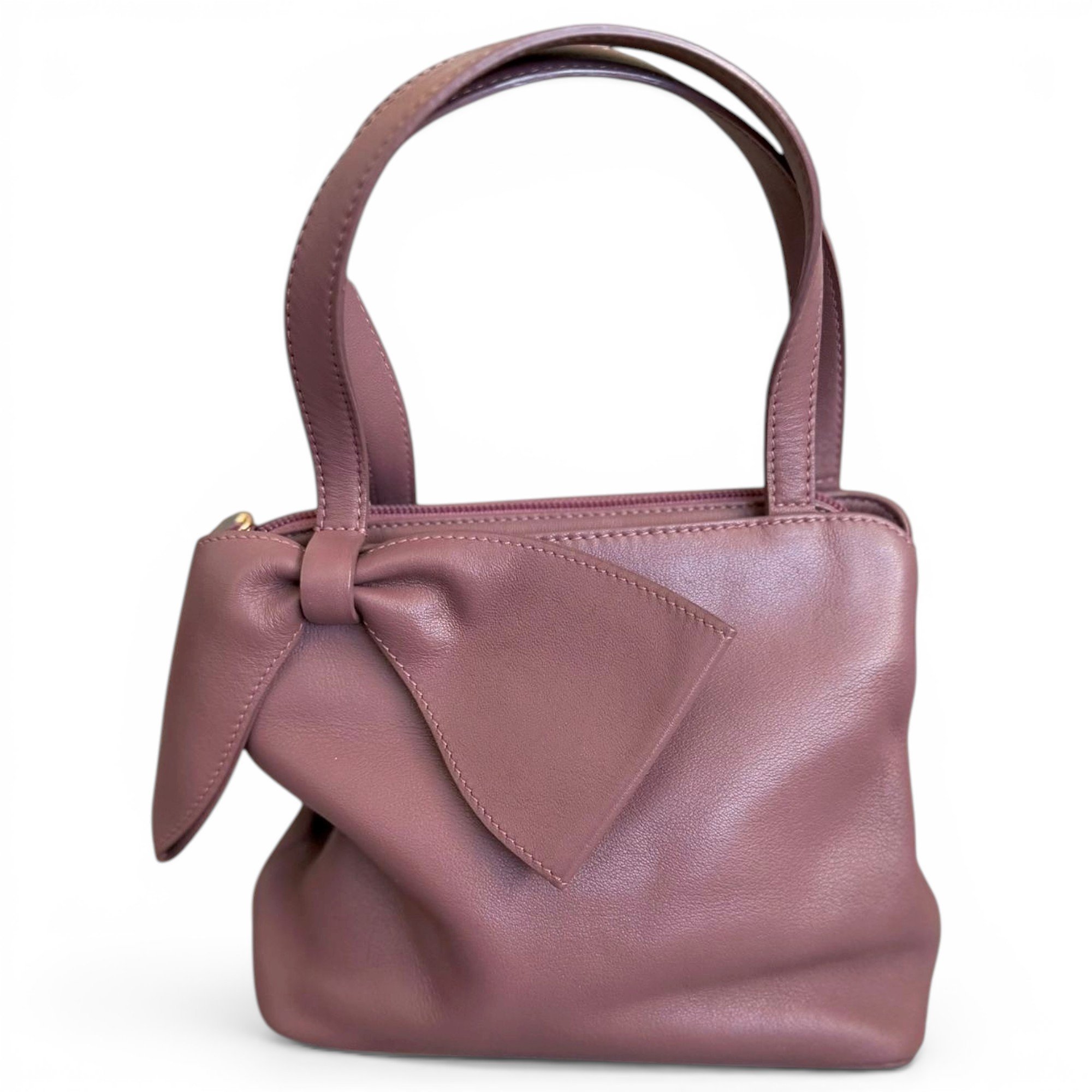 Leather handbag