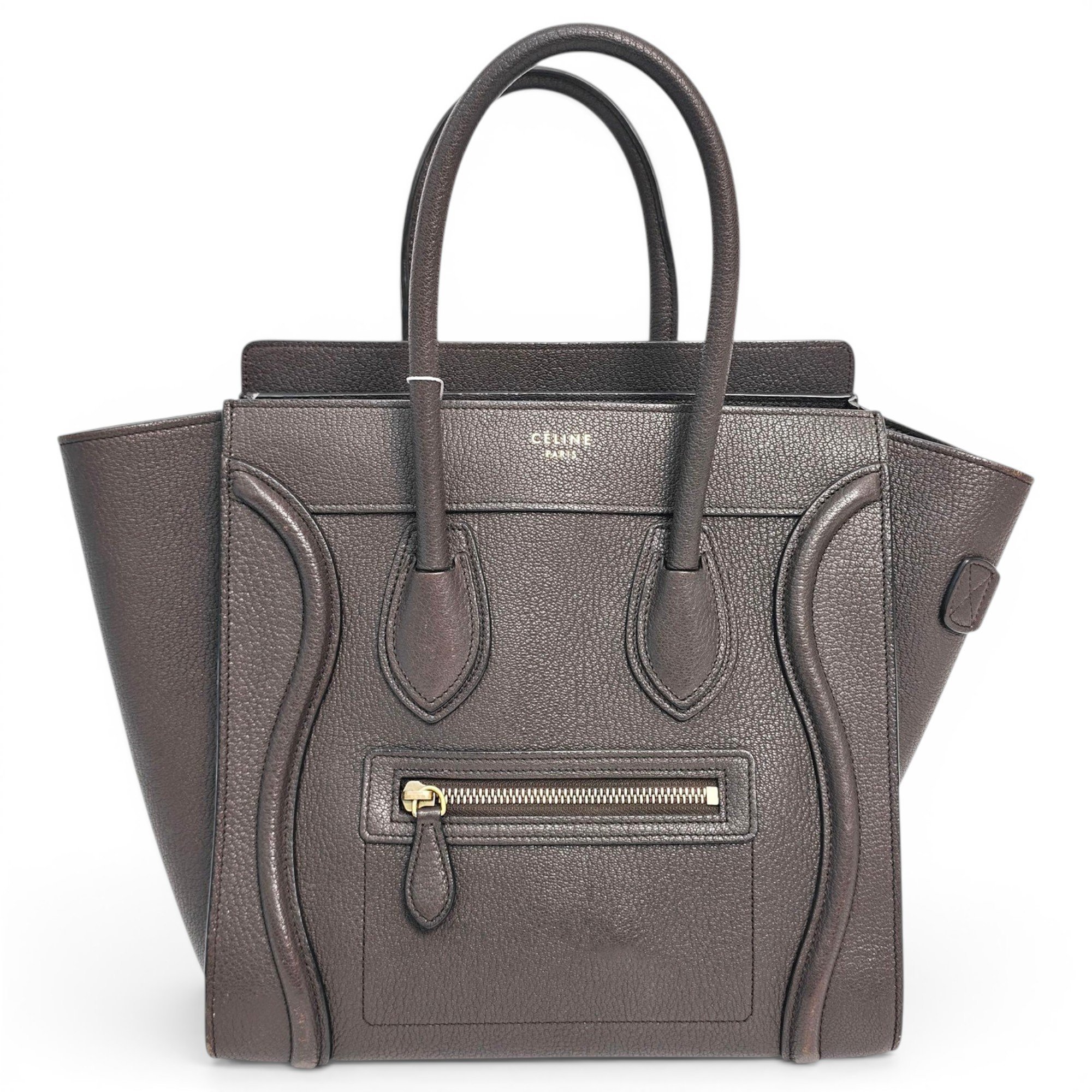 Luggage leather handbag