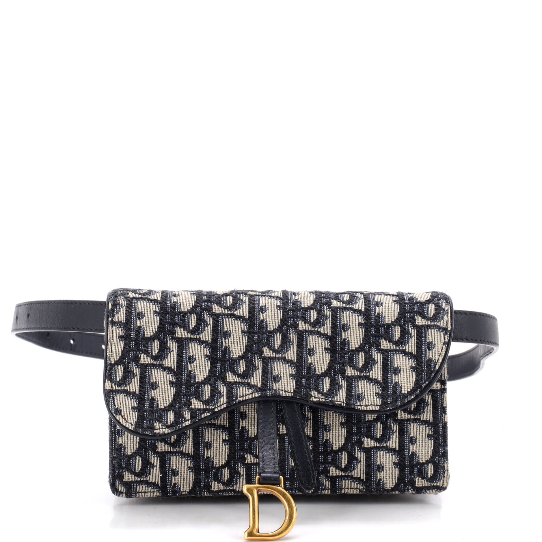 Saddle Rectangular Belt Bag Oblique Canvas