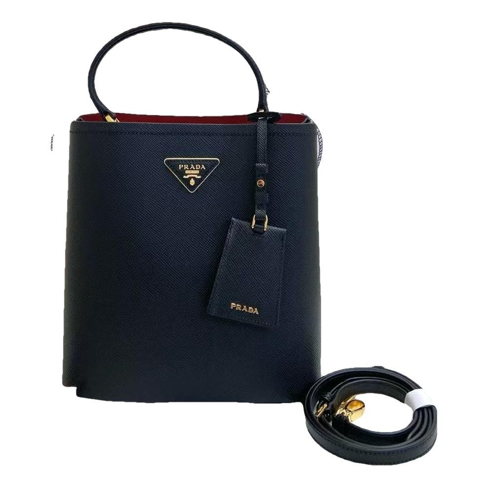 Panier leather handbag