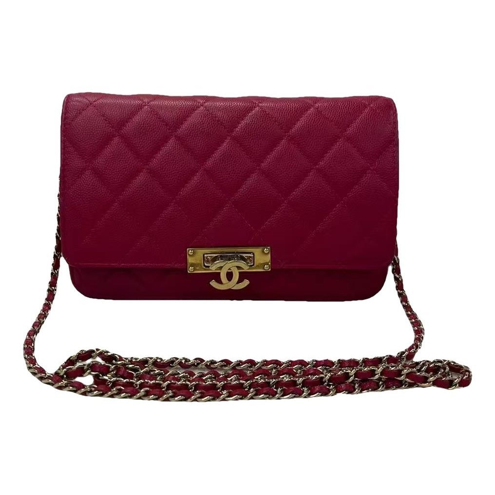 Leather handbag