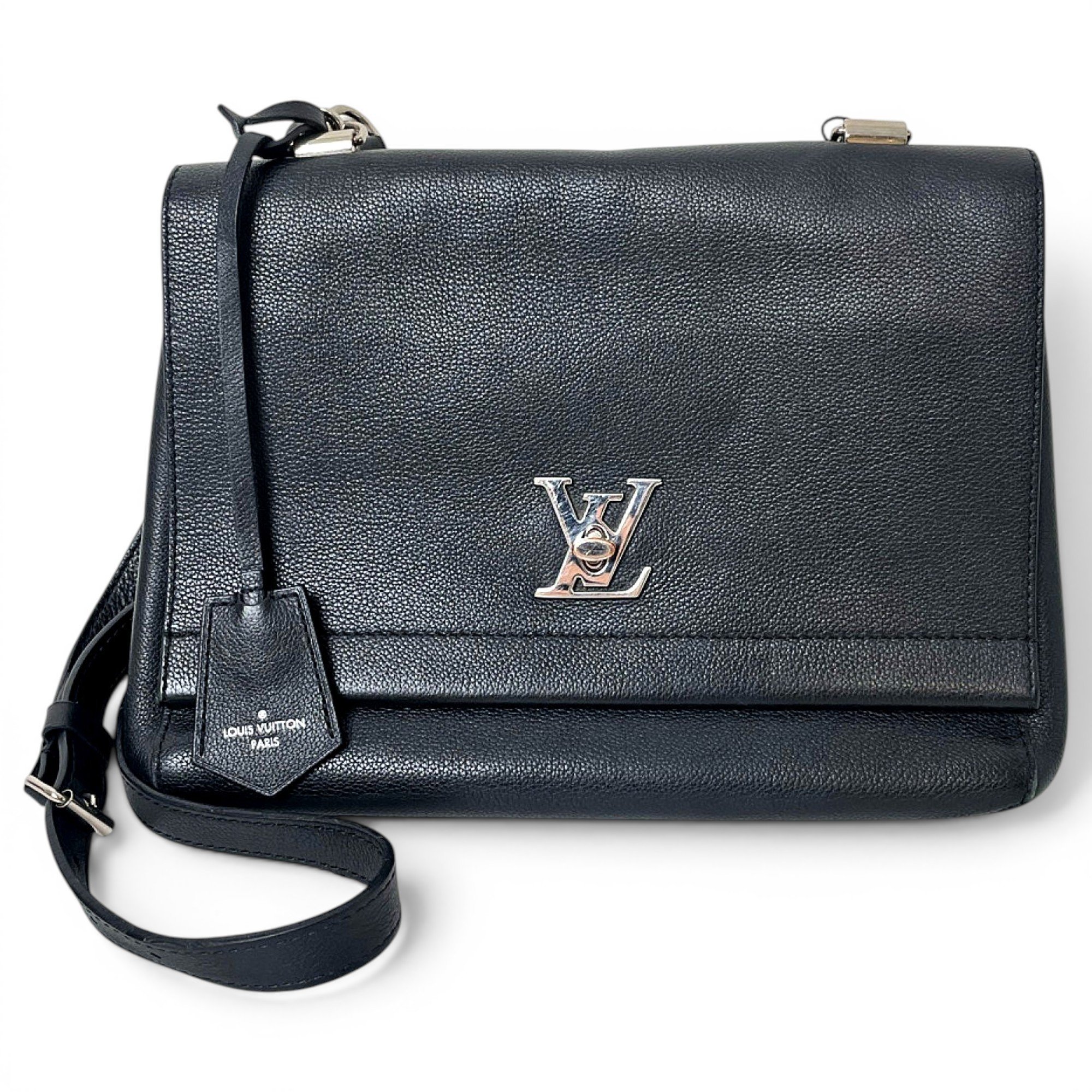 Lockme leather crossbody bag