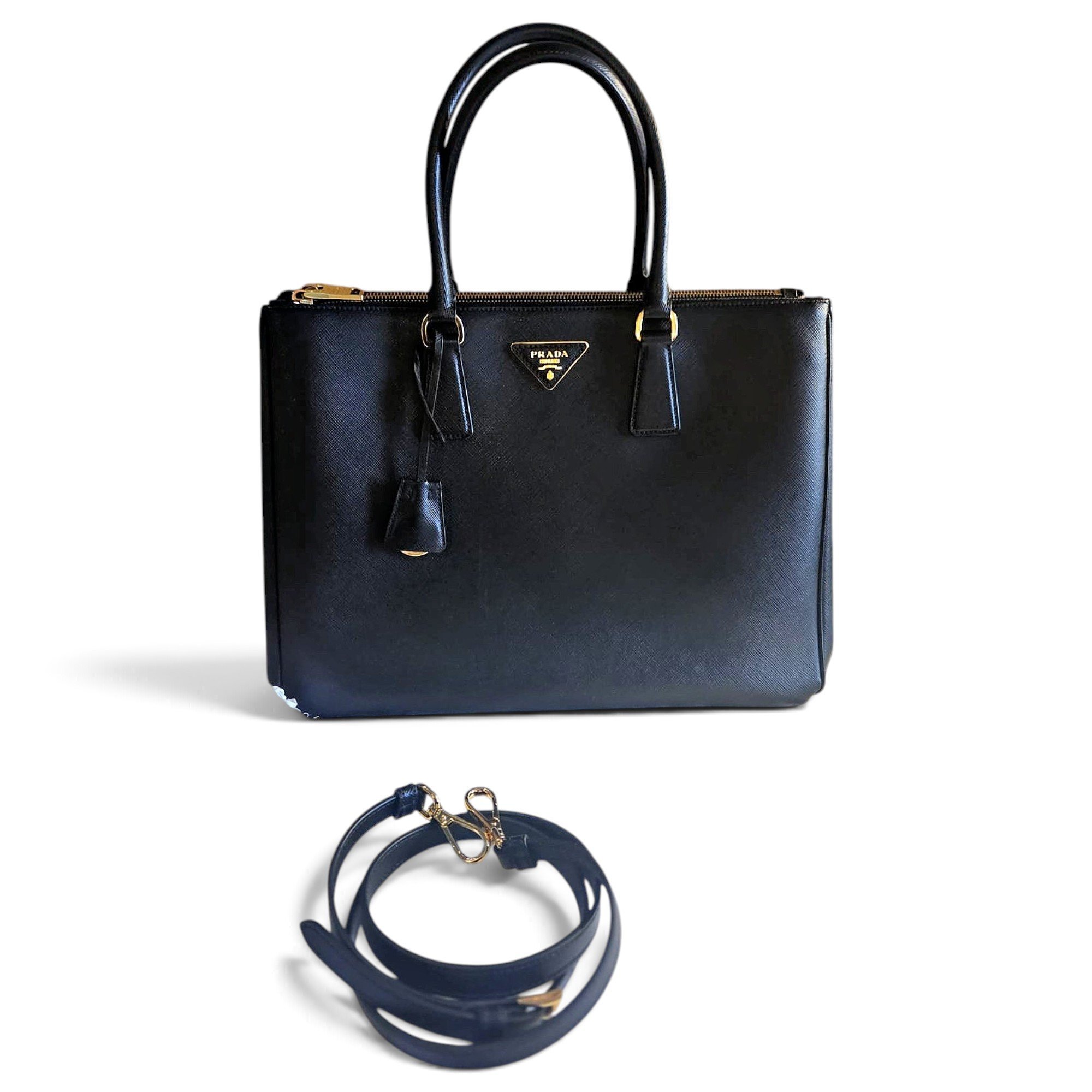Galleria leather handbag