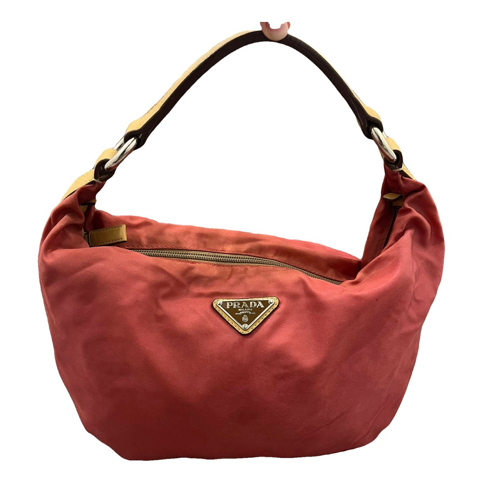 Demi-Lune cloth handbag