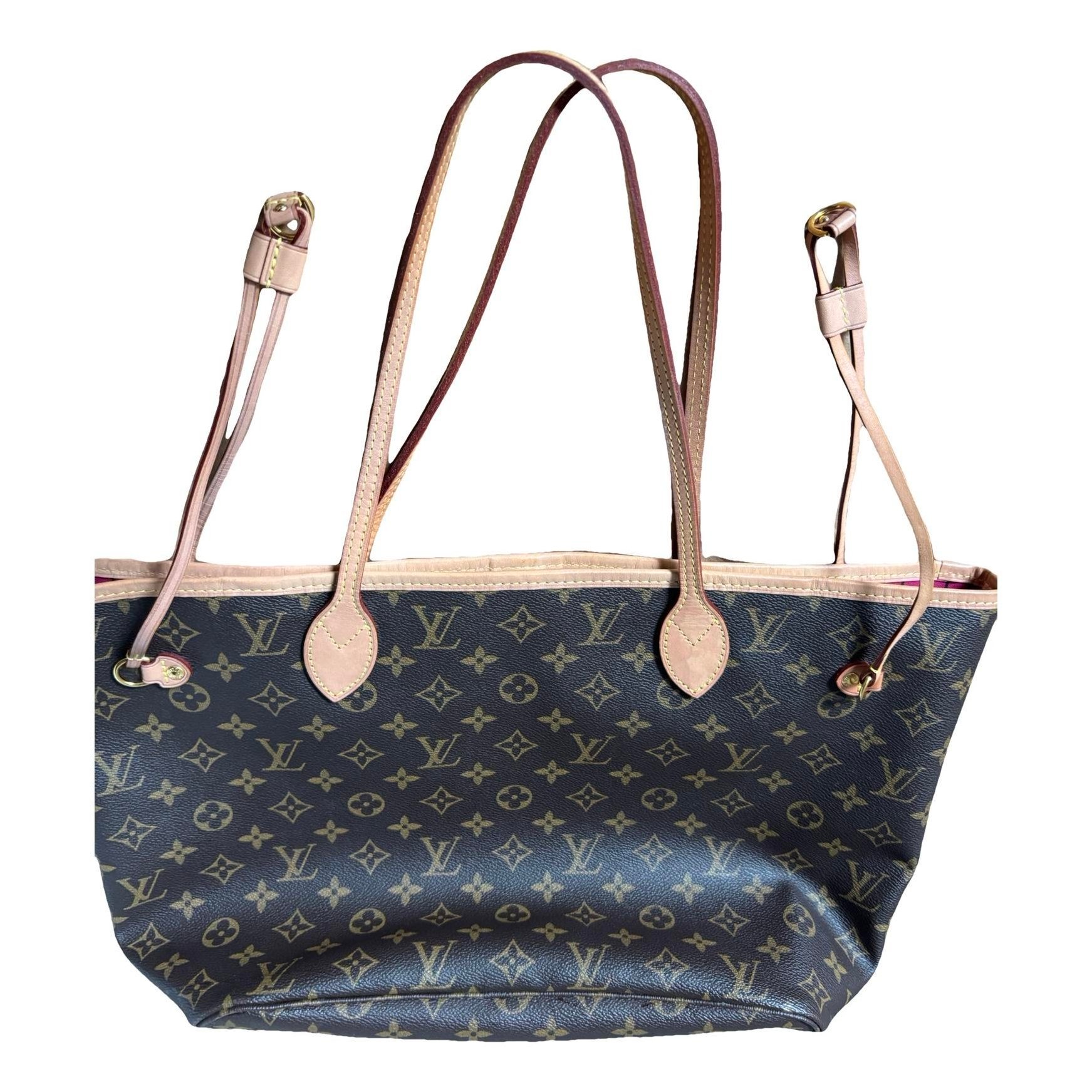 Neverfull leather tote