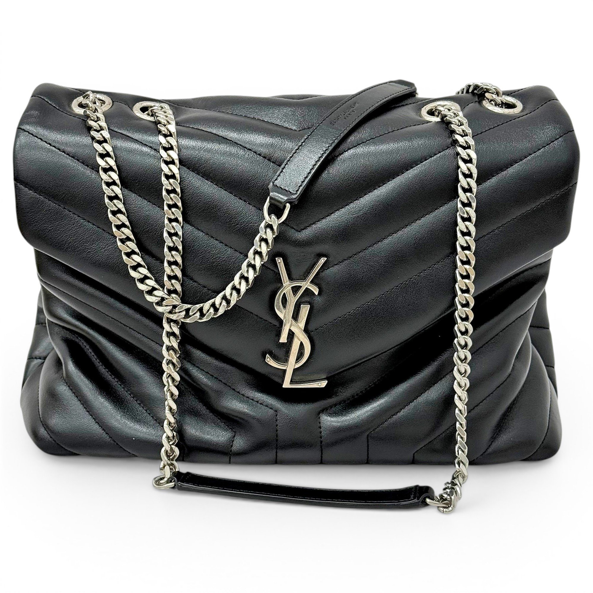Loulou leather handbag