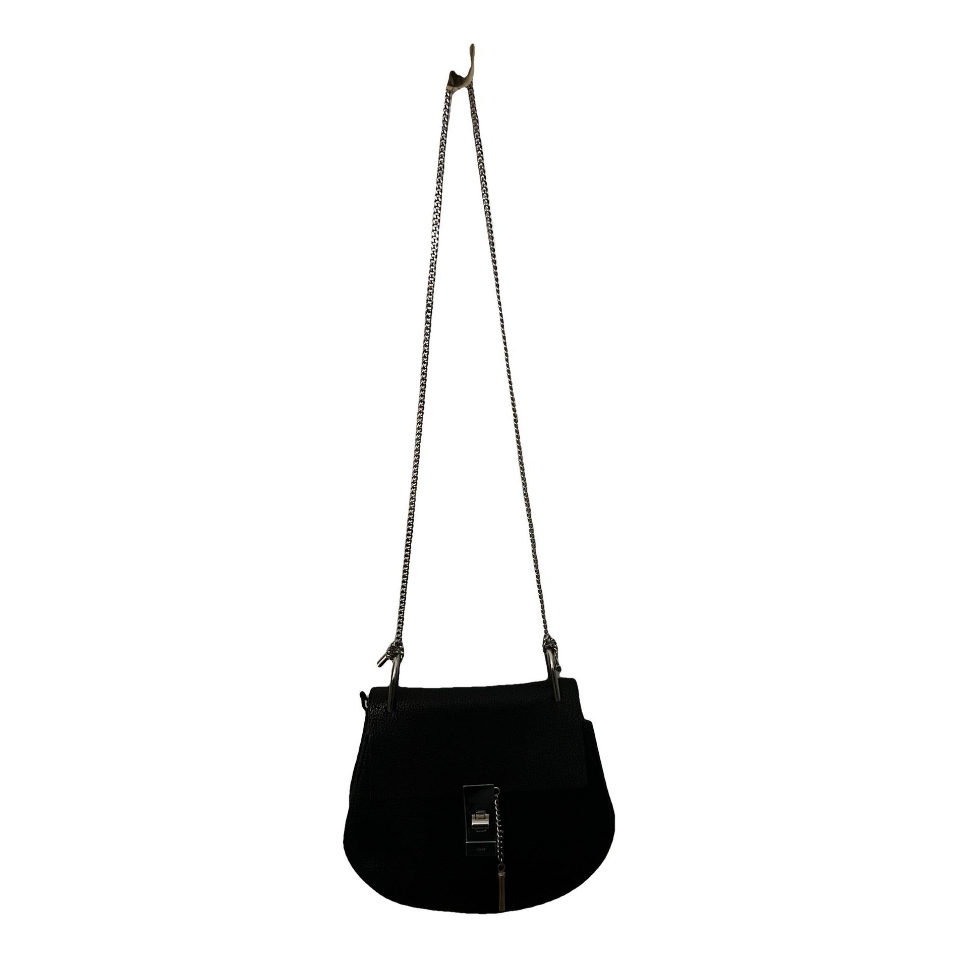 Drew leather crossbody bag