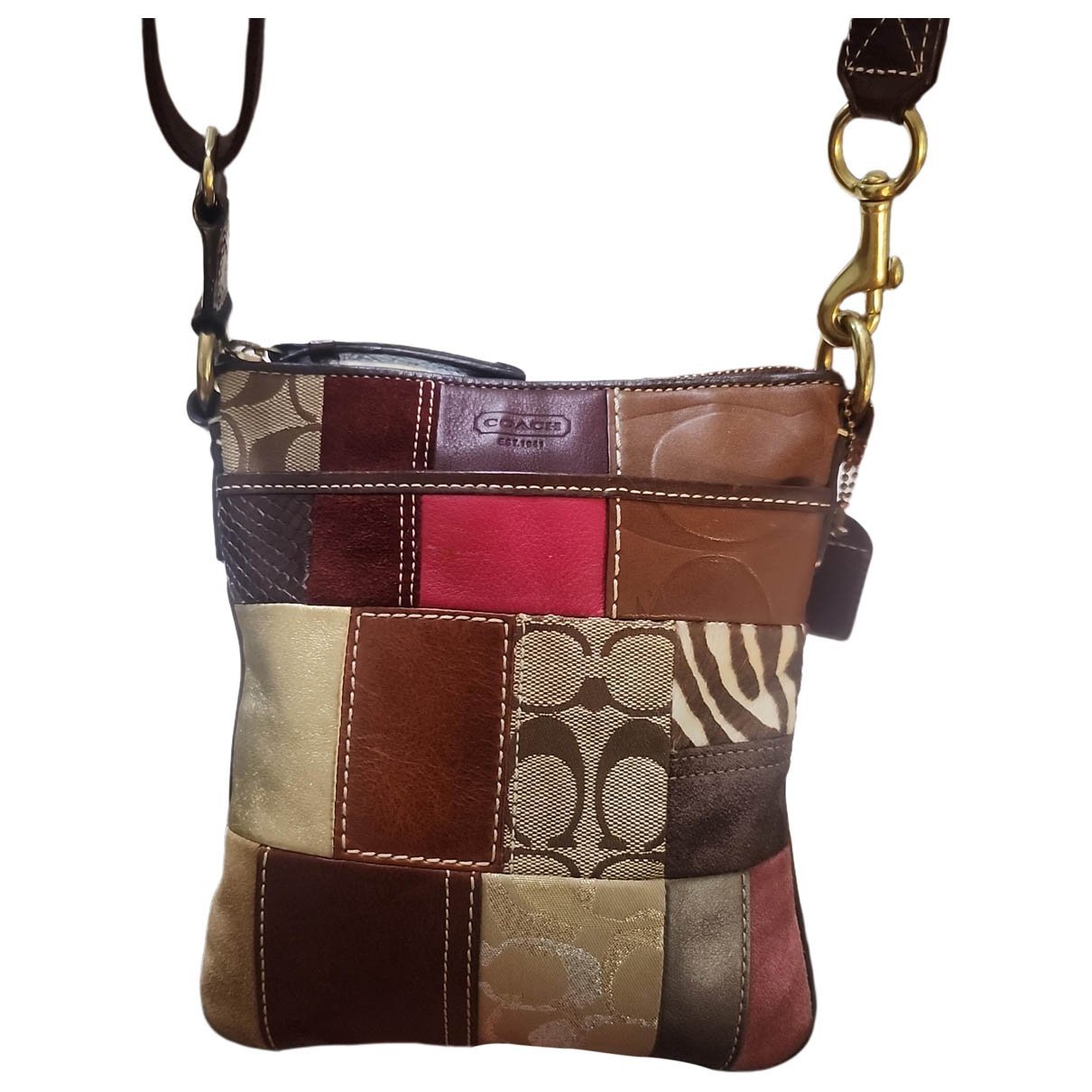 Leather crossbody bag