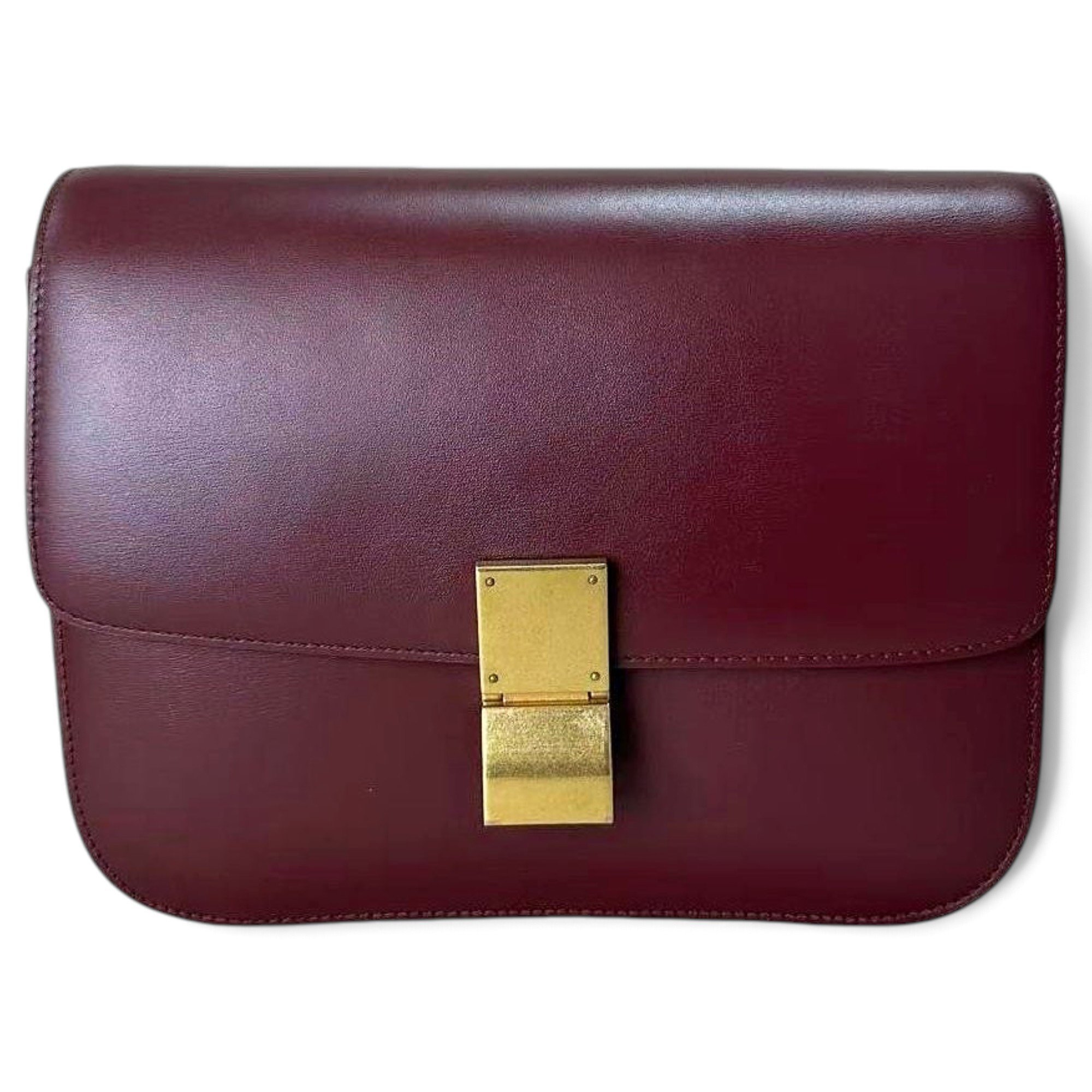 Classic leather crossbody bag