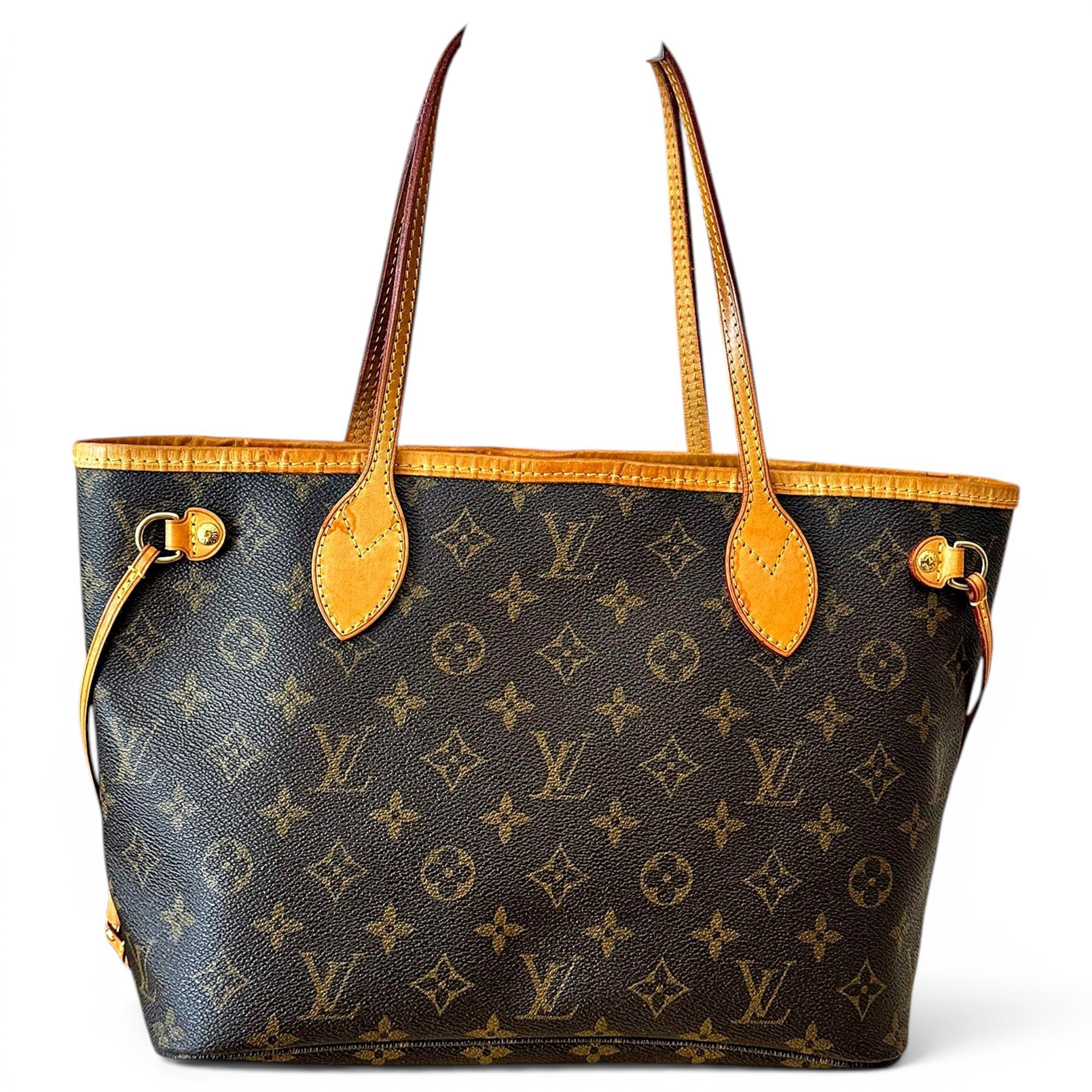 Neverfull leather tote