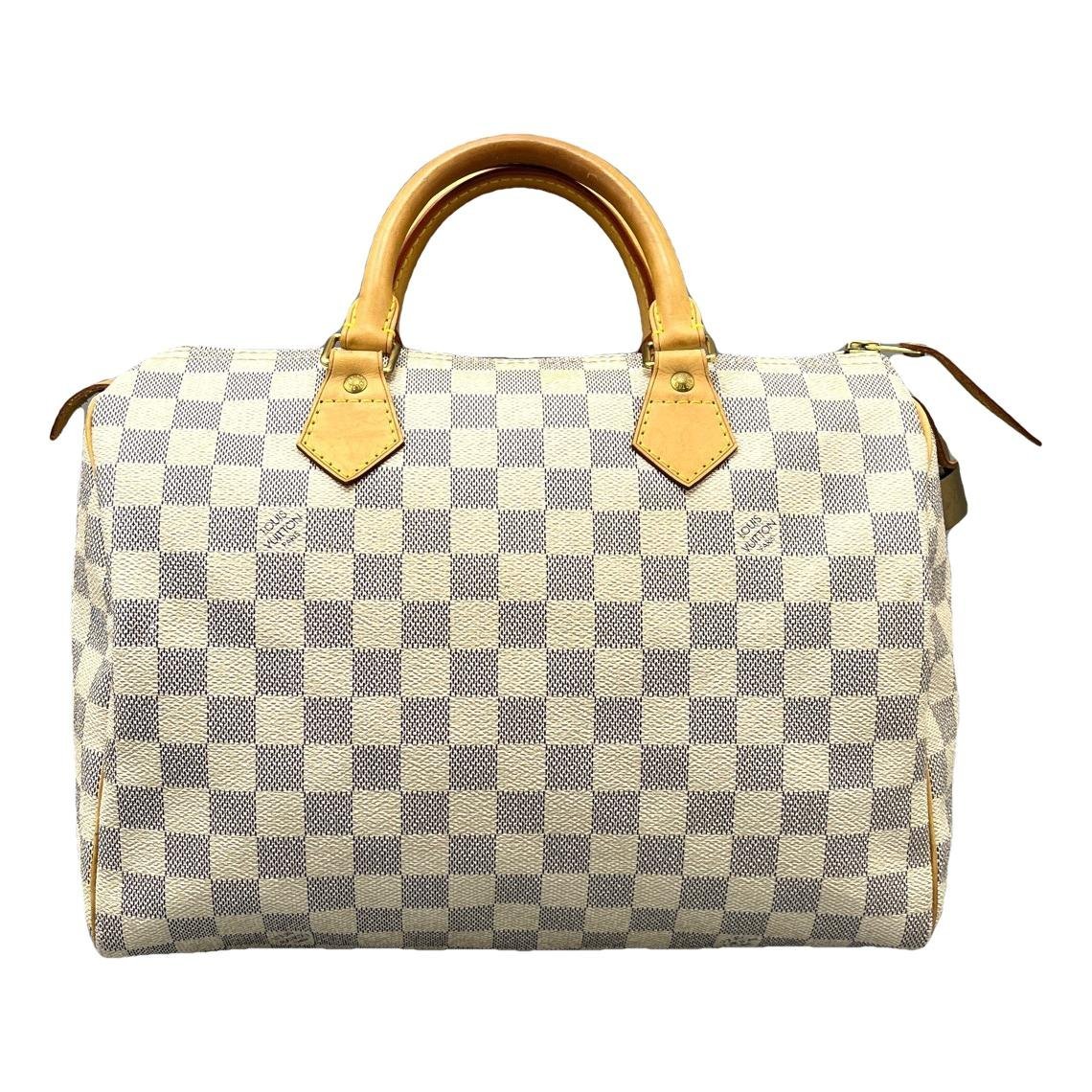 Speedy leather handbag