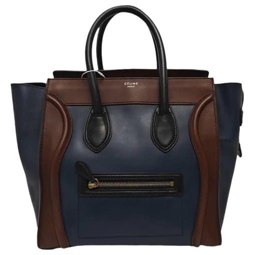 Luggage leather handbag