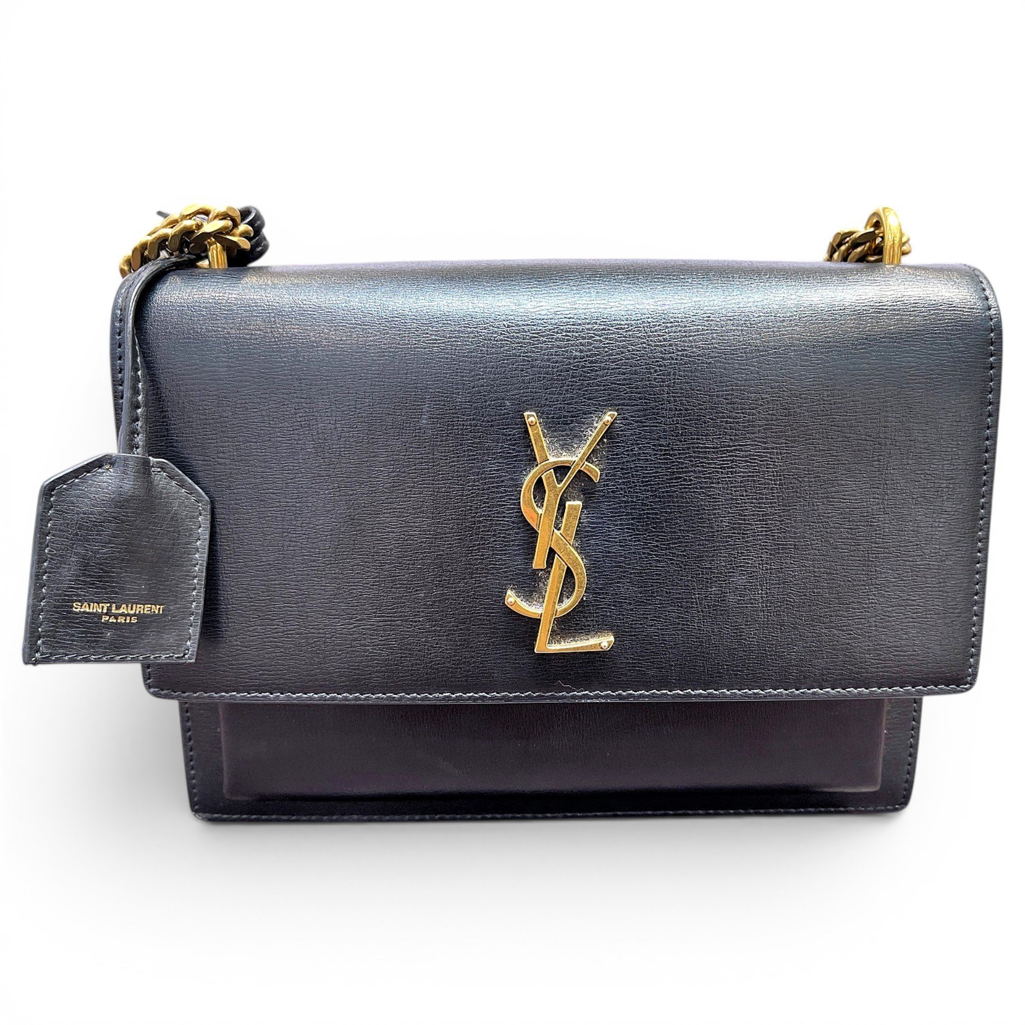 Sunset leather handbag