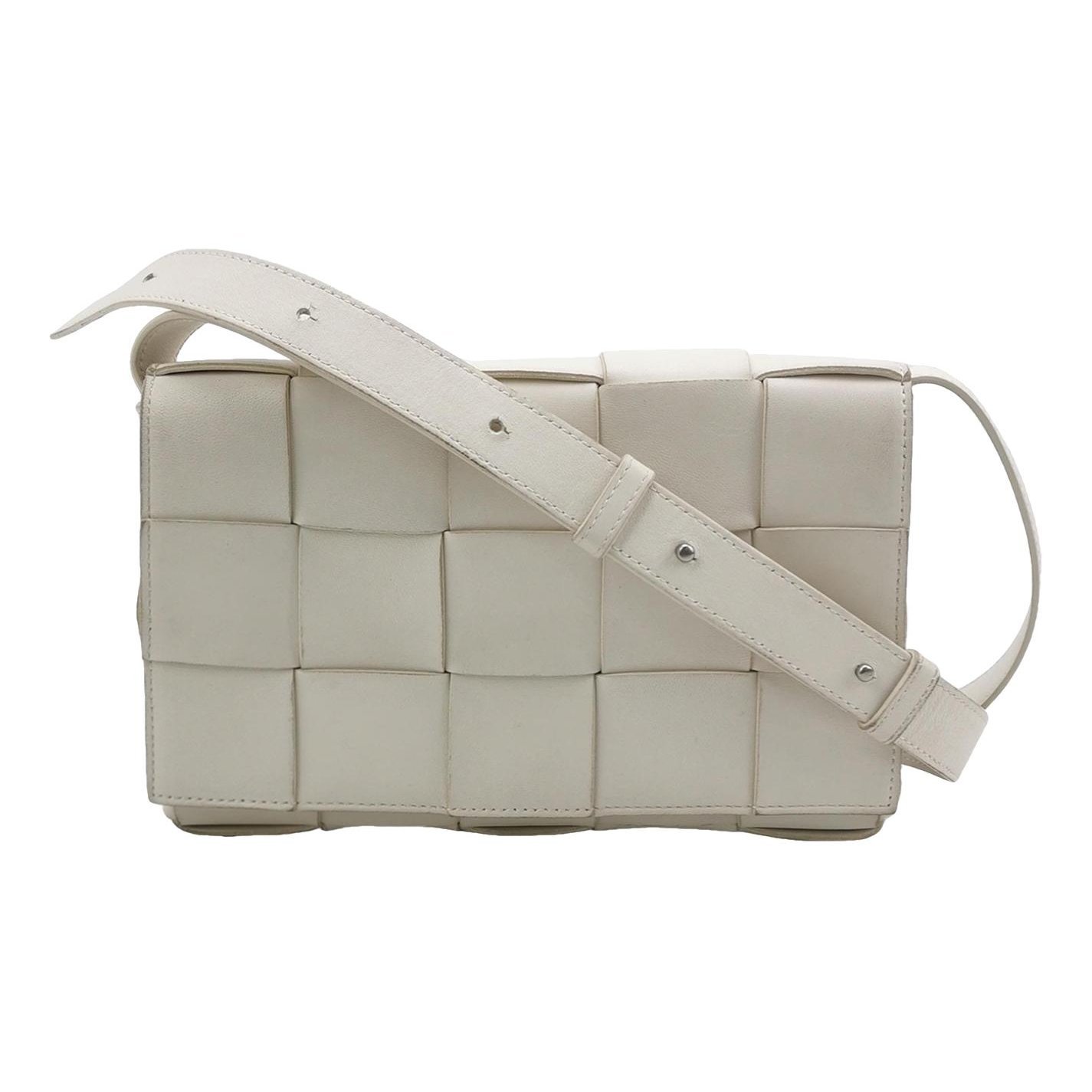 Brick Cassette leather handbag