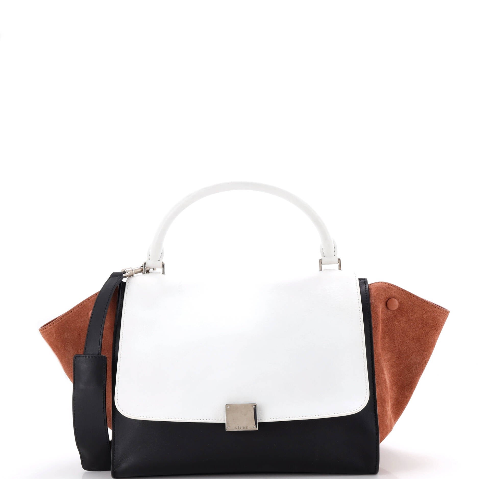 Celine Tricolor Trapeze Bag Leather Medium