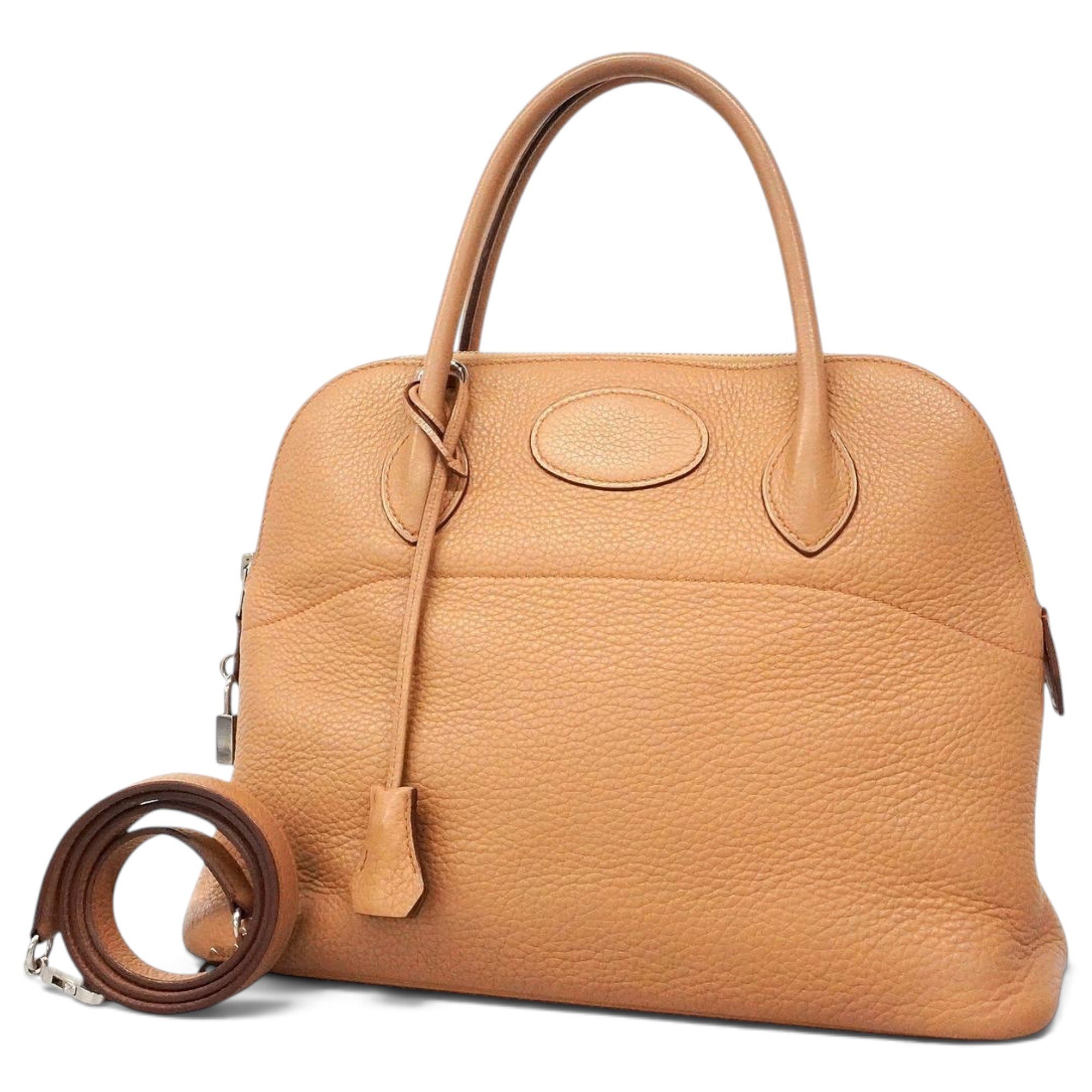 Bolide leather handbag