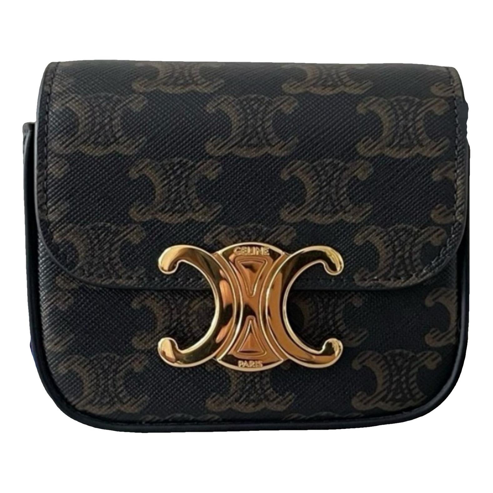 Triomphe leather bag