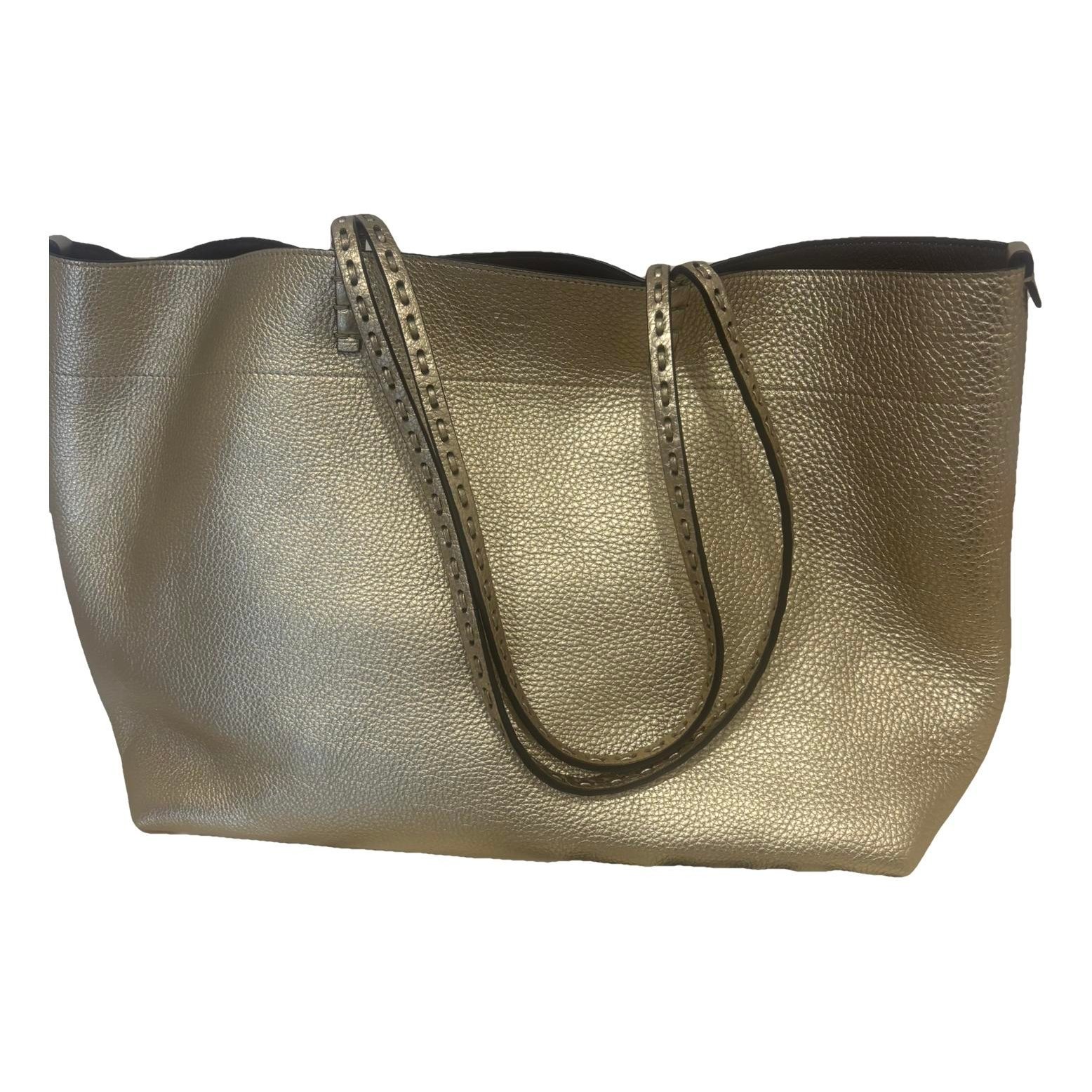 Roll Bag leather tote