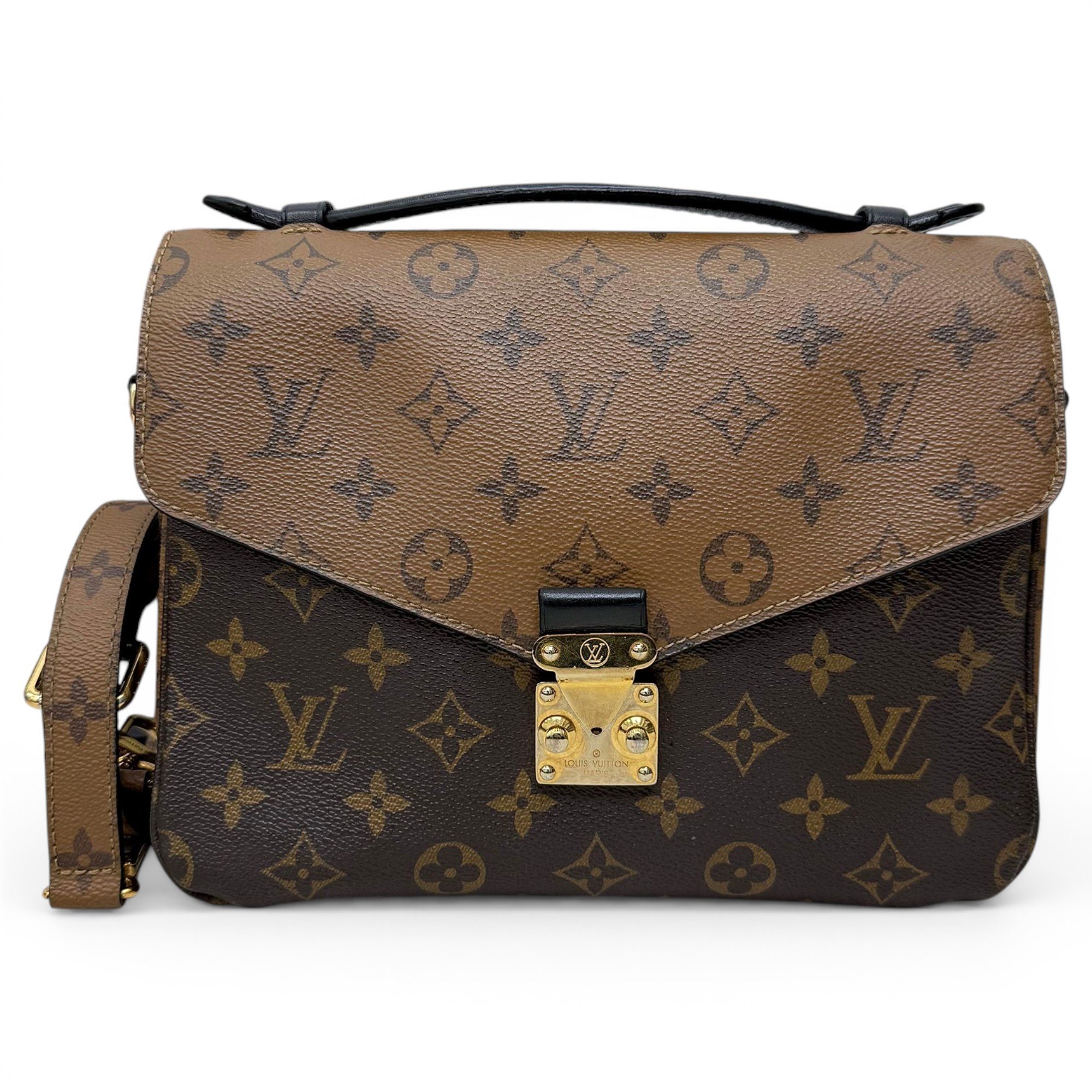 Metis leather handbag
