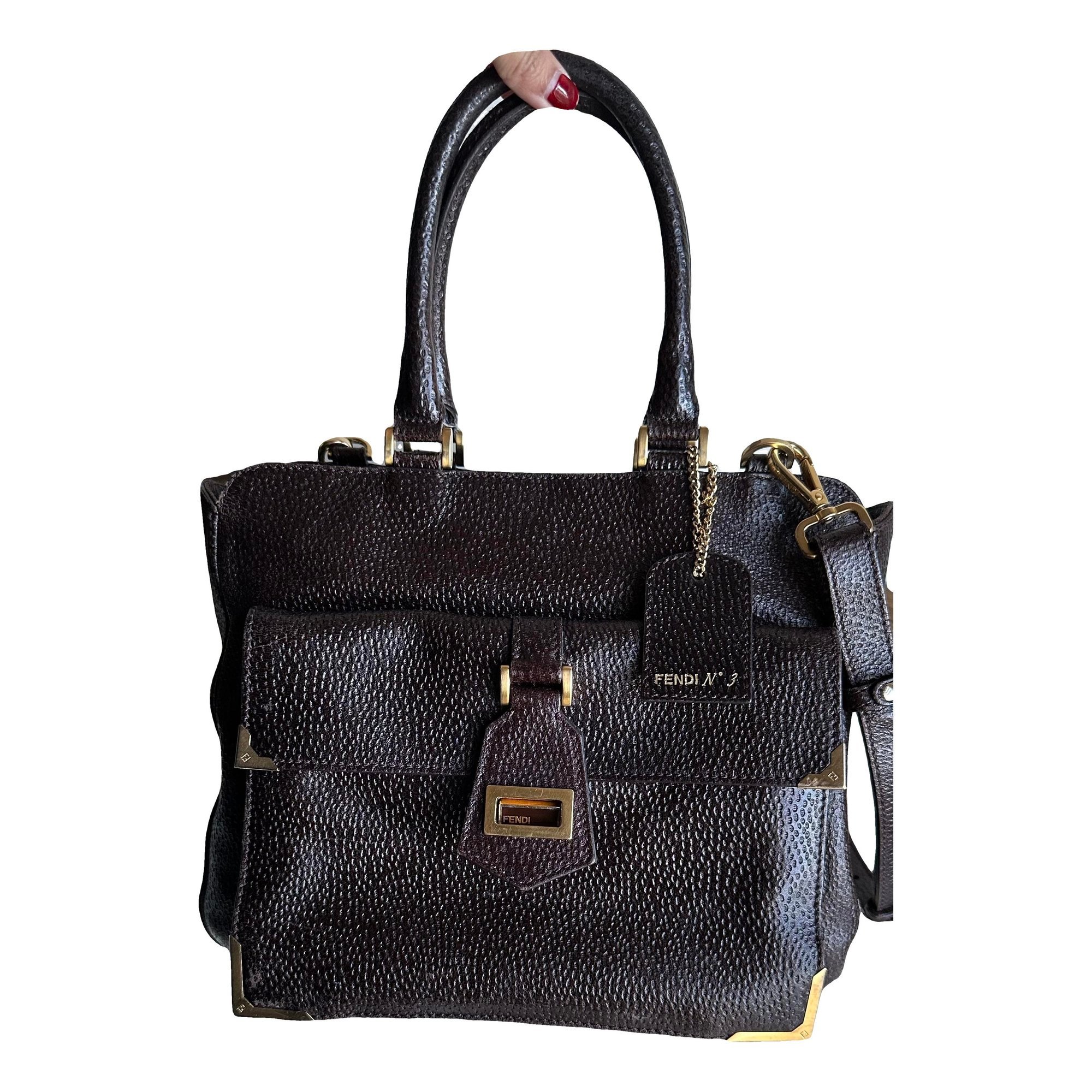 Leather crossbody bag