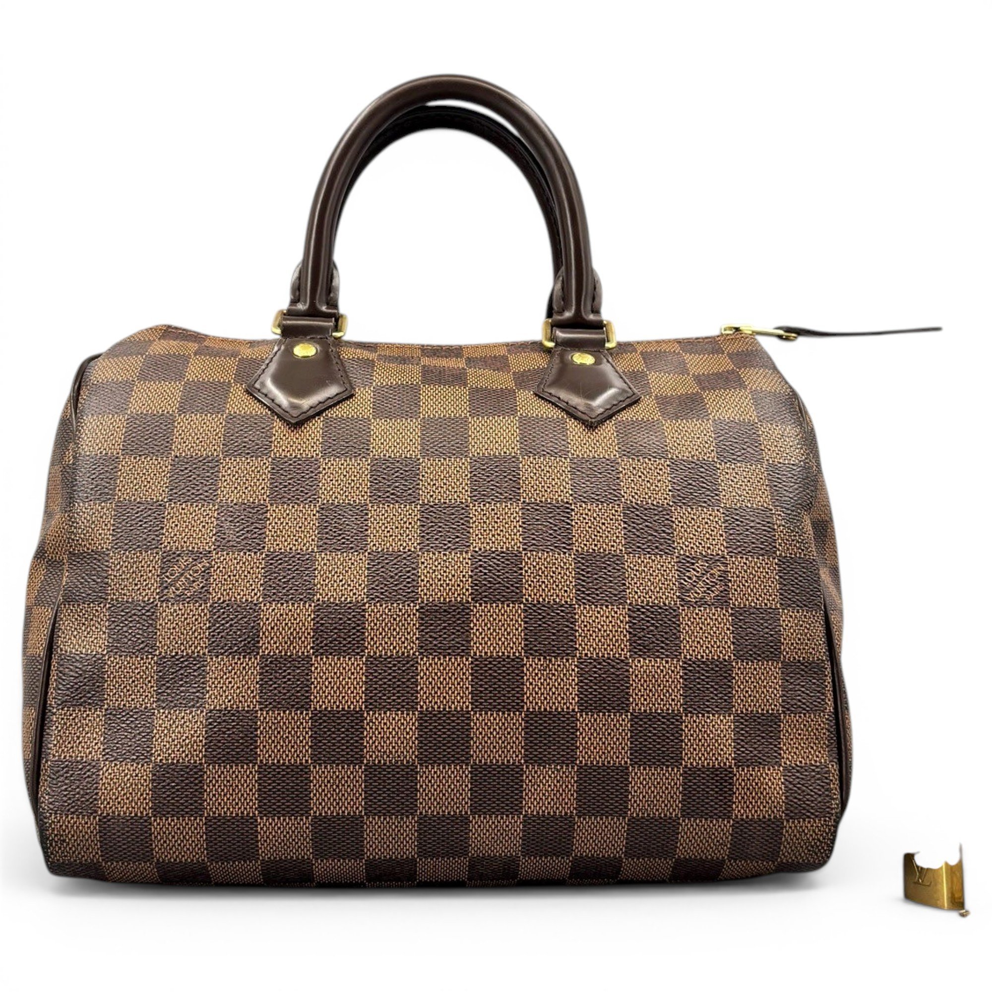 Speedy leather handbag