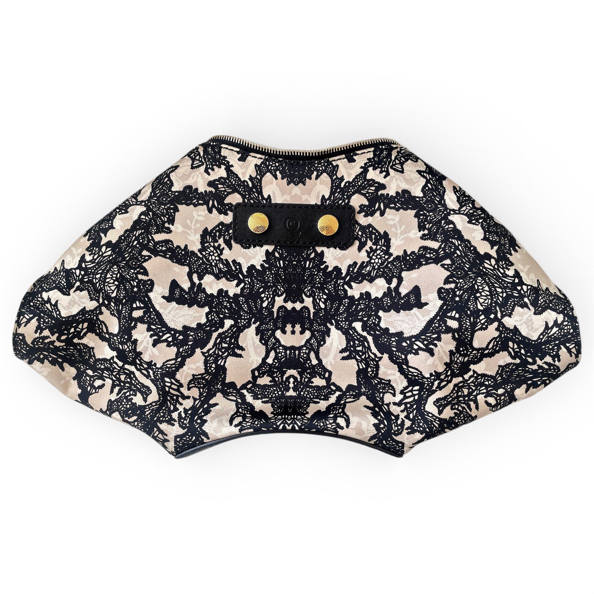 Manta silk clutch bag