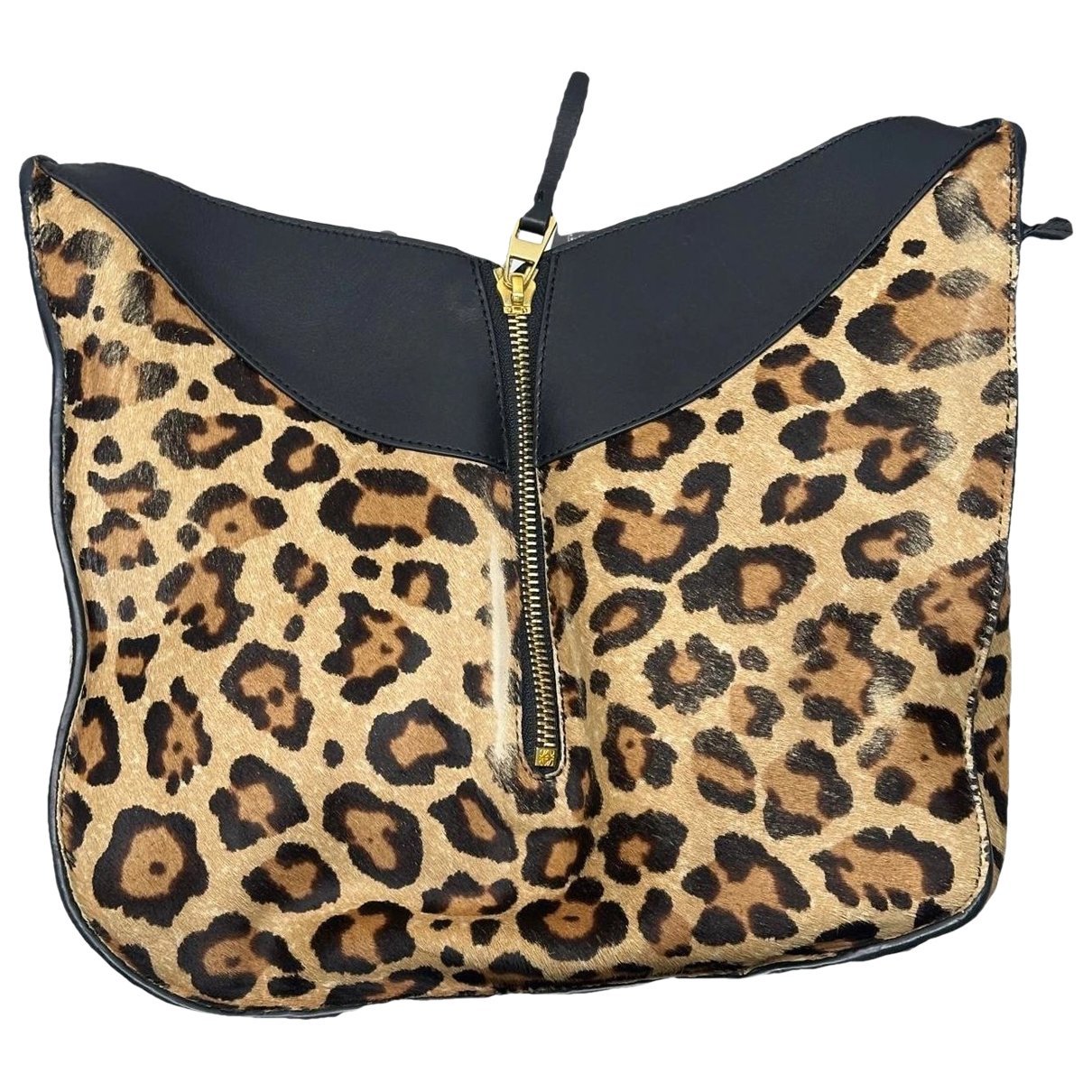 Hammock pony-style calfskin handbag