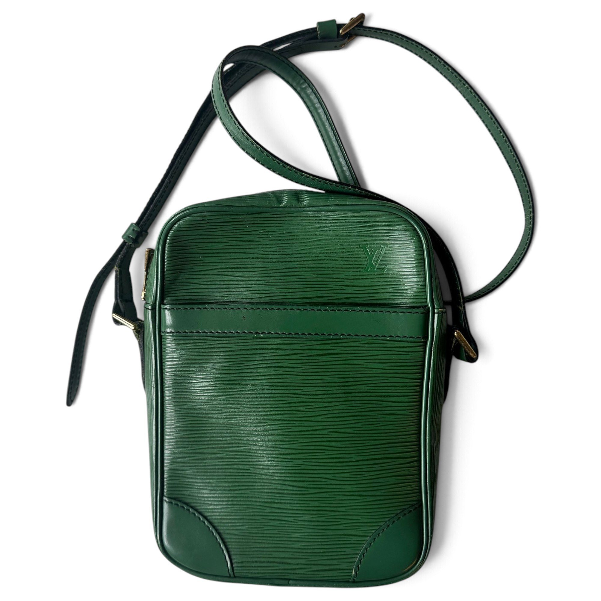 Danube leather crossbody bag
