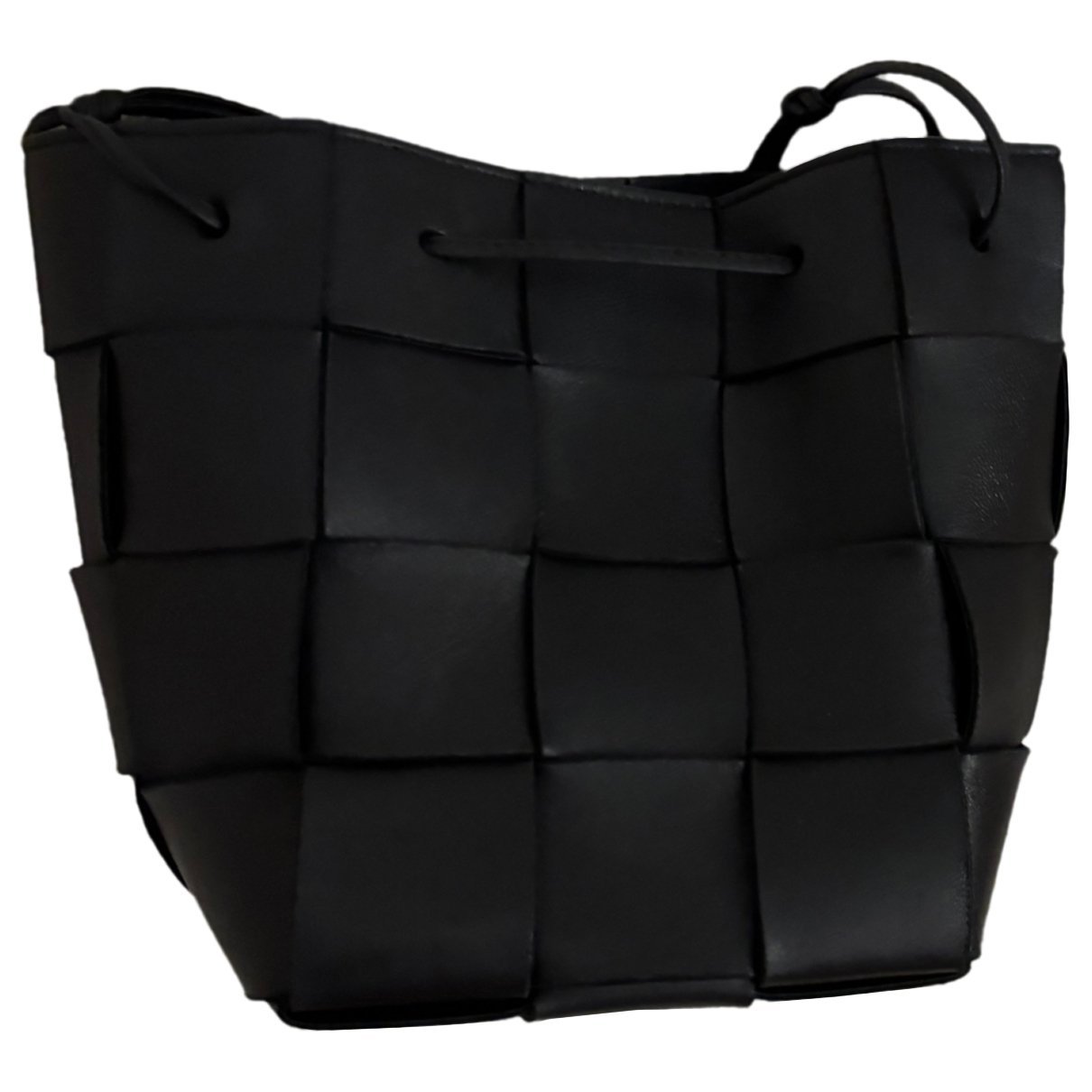Cassette Bucket leather handbag
