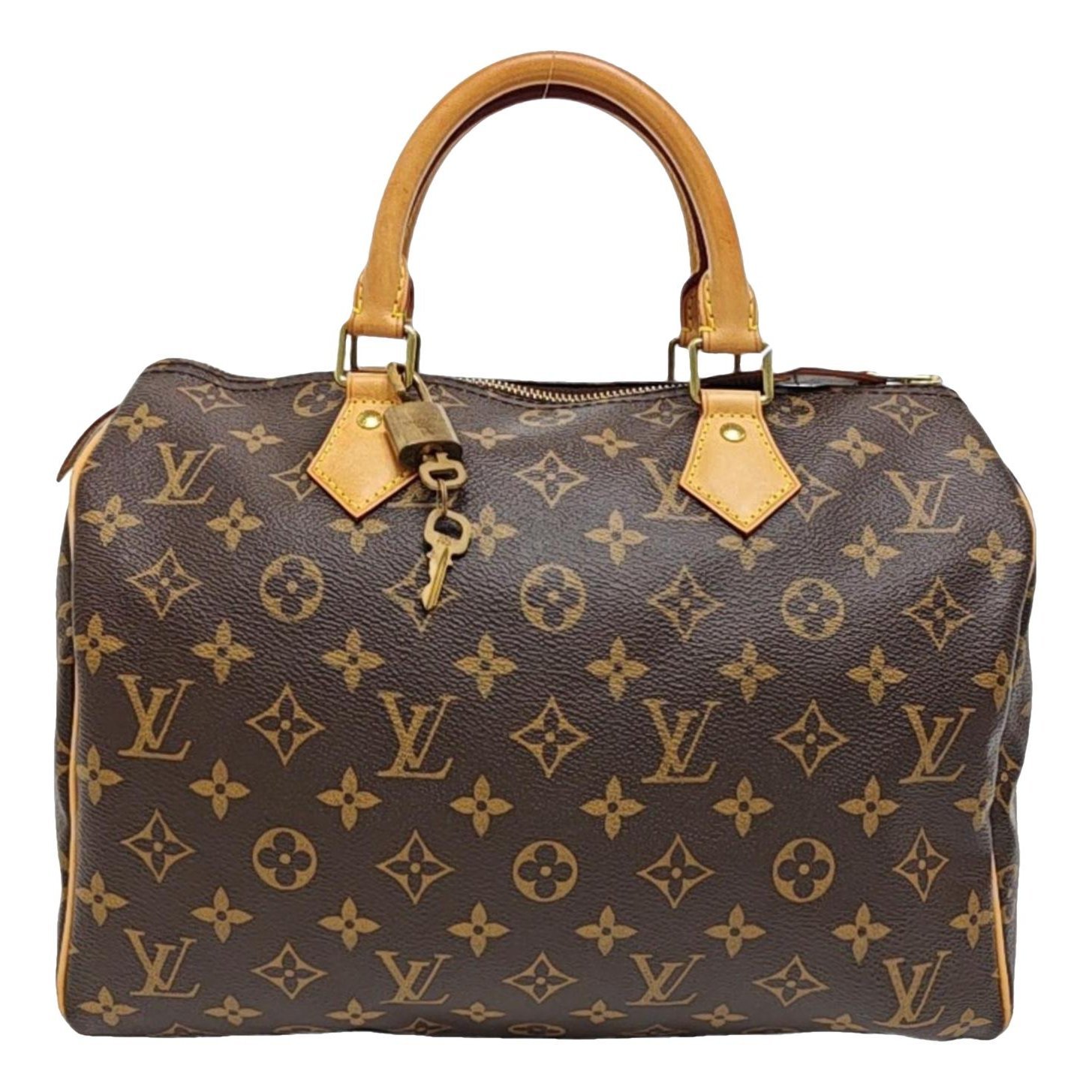 Louis Vuitton Nano Speedy / Mini HL leather handbag