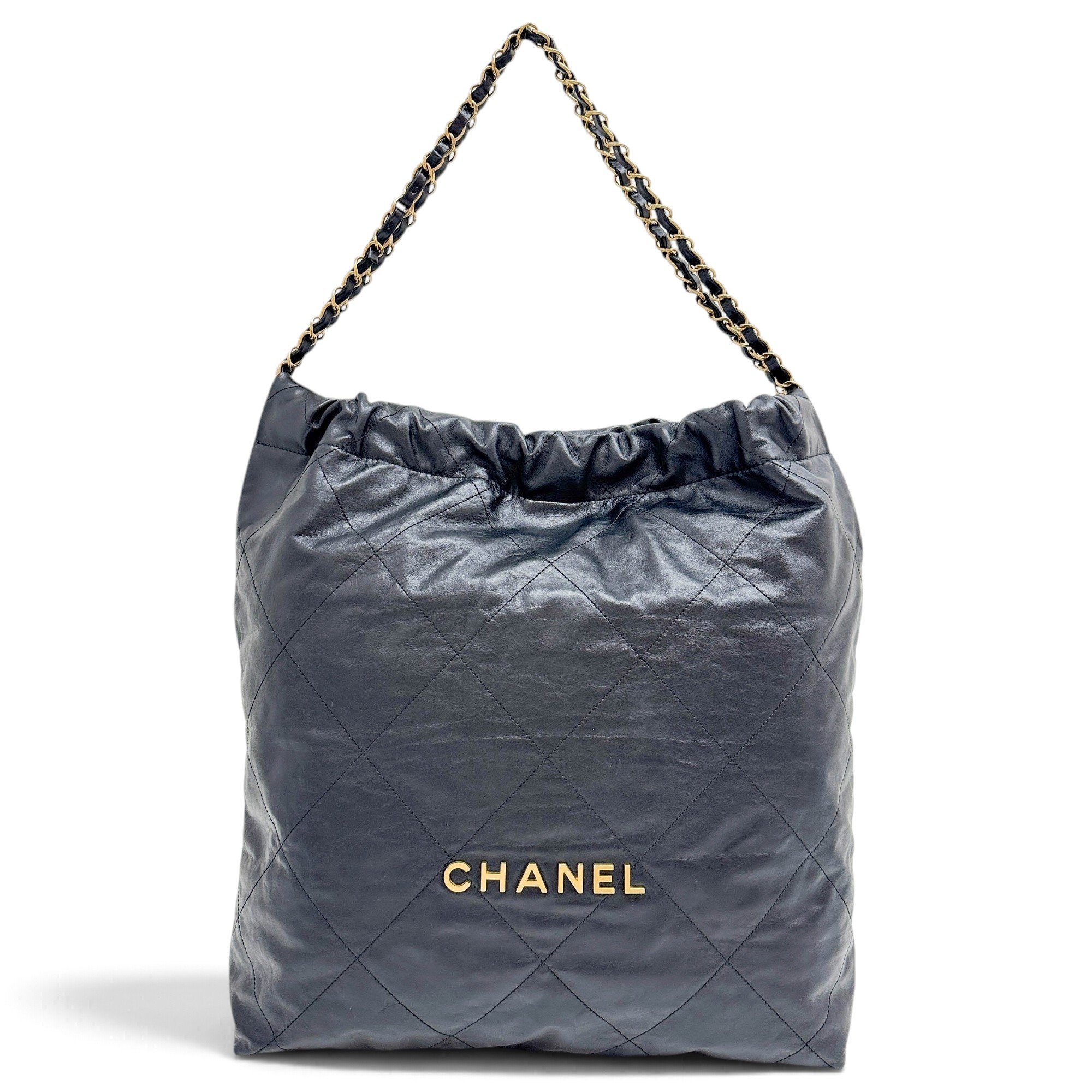 Chanel 22 leather tote
