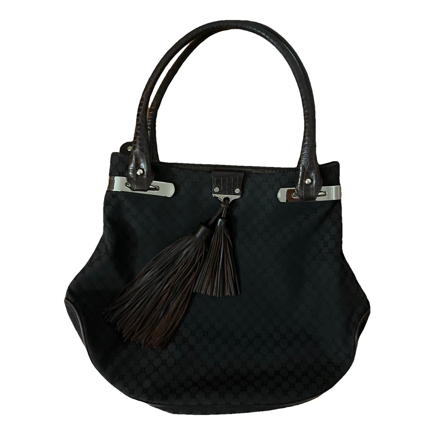Leather tote