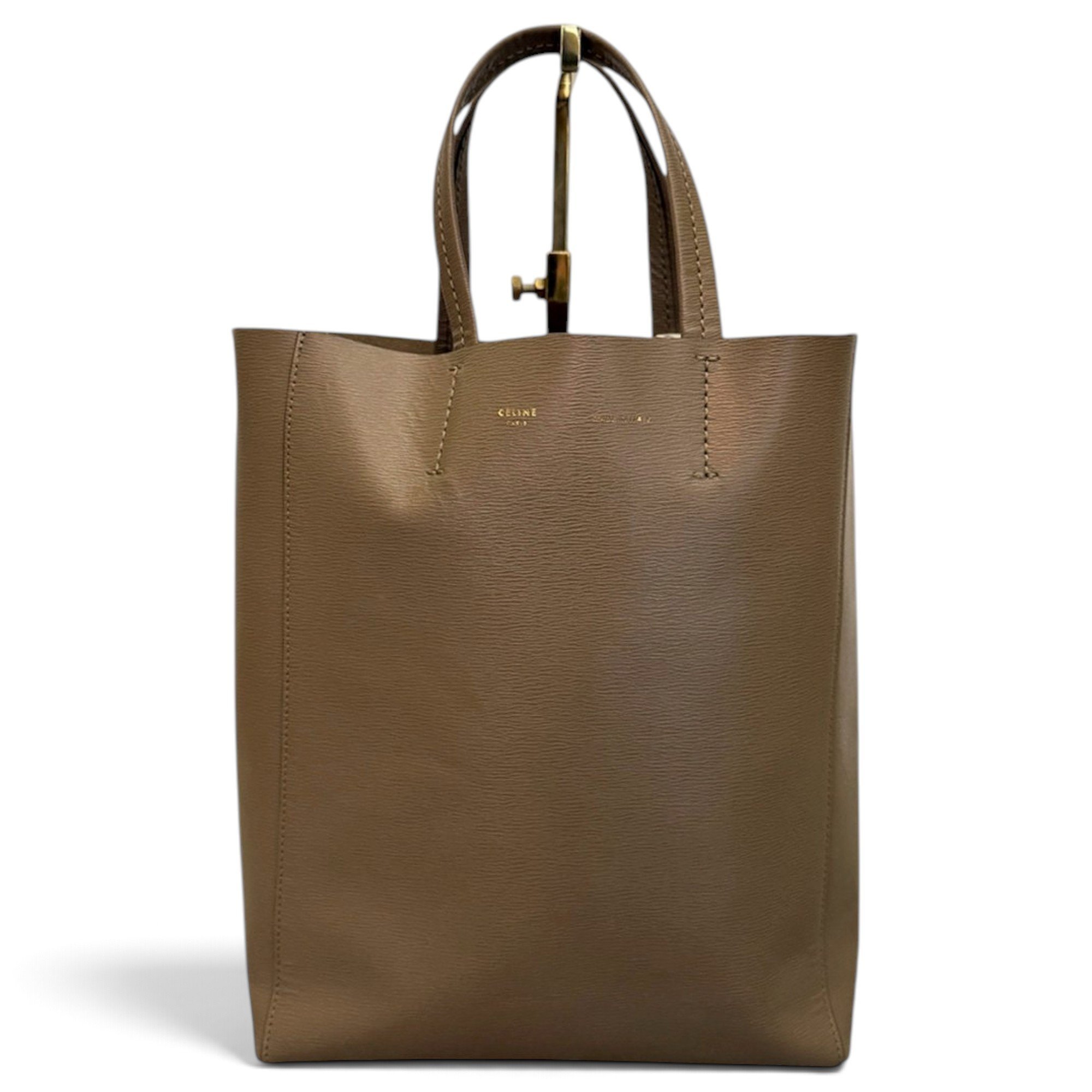 Cabas leather tote