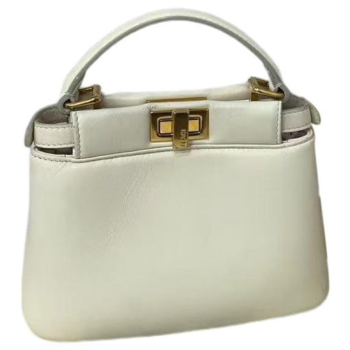 Peekaboo leather handbag