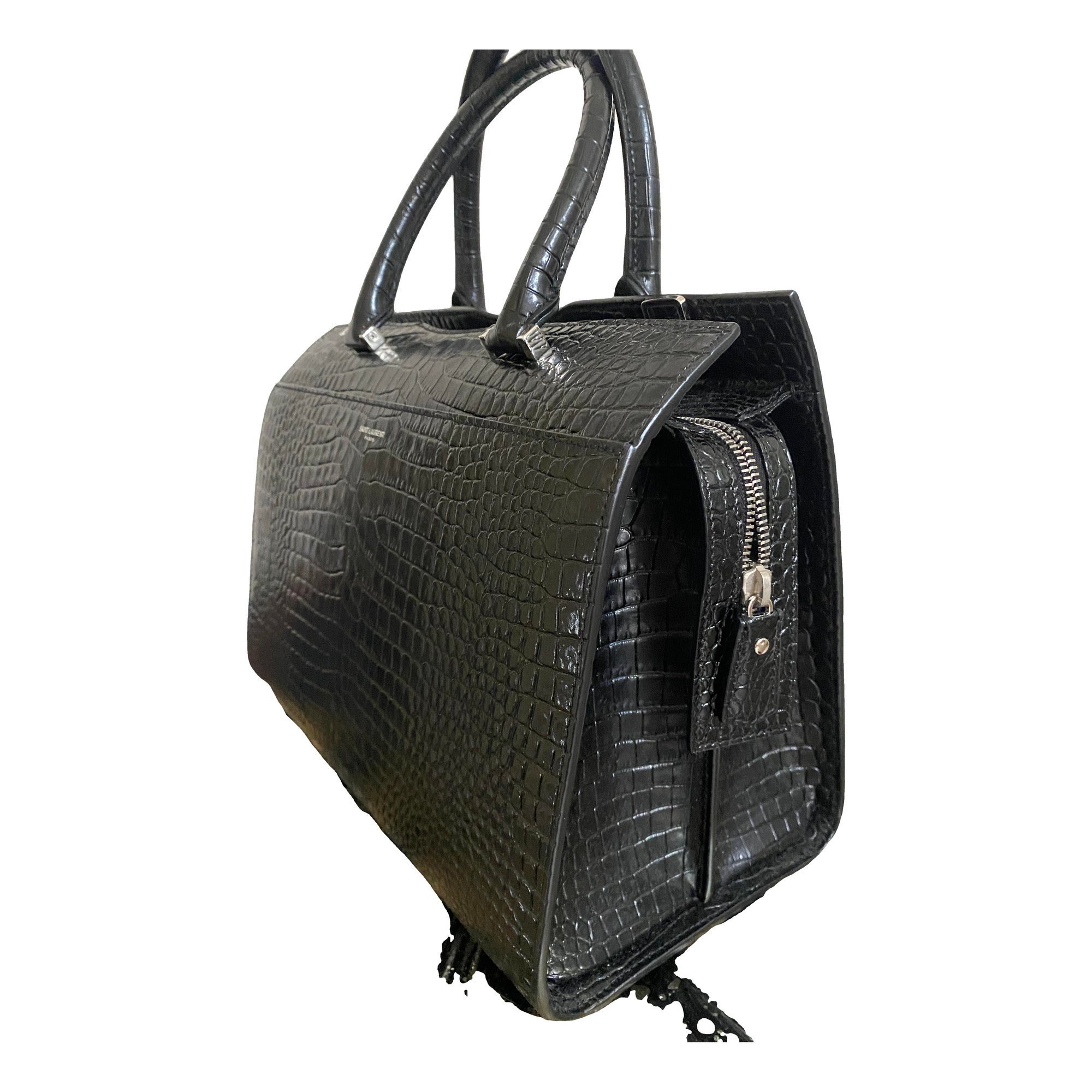 Leather handbag