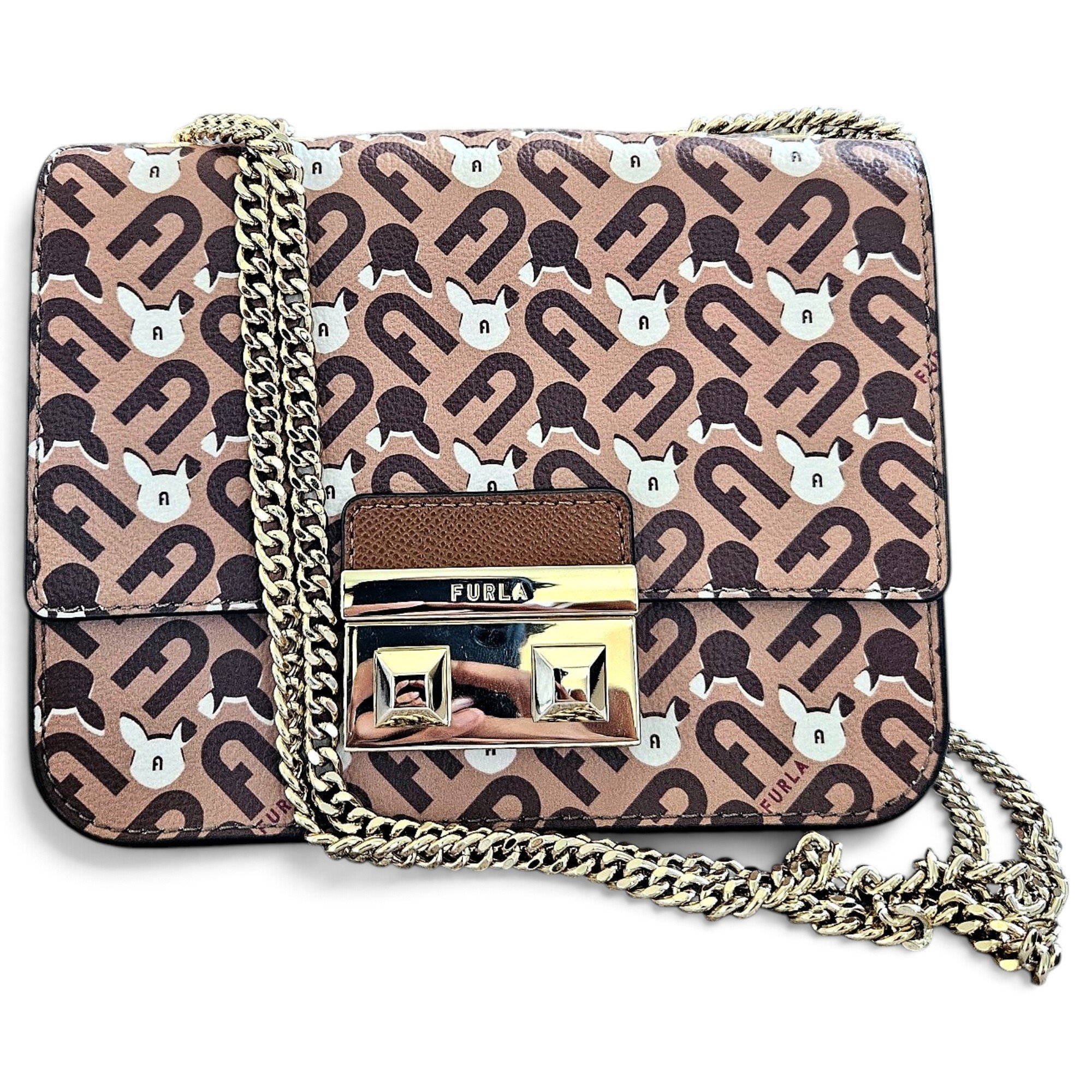 Leather crossbody bag