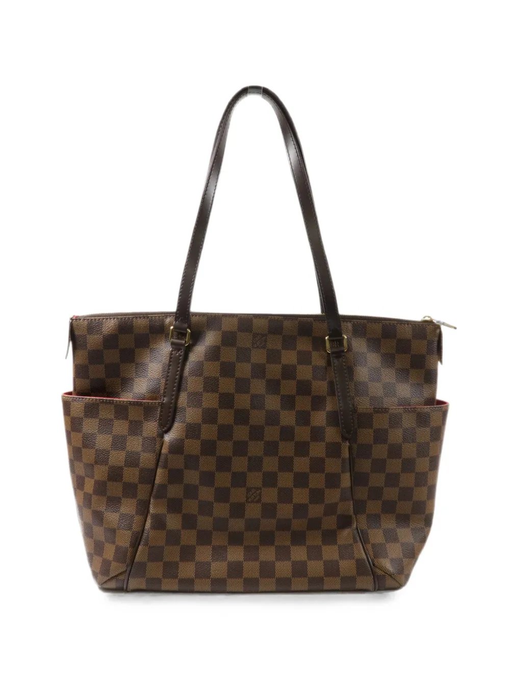 MM Totally Damier Ebene canvas tote bag