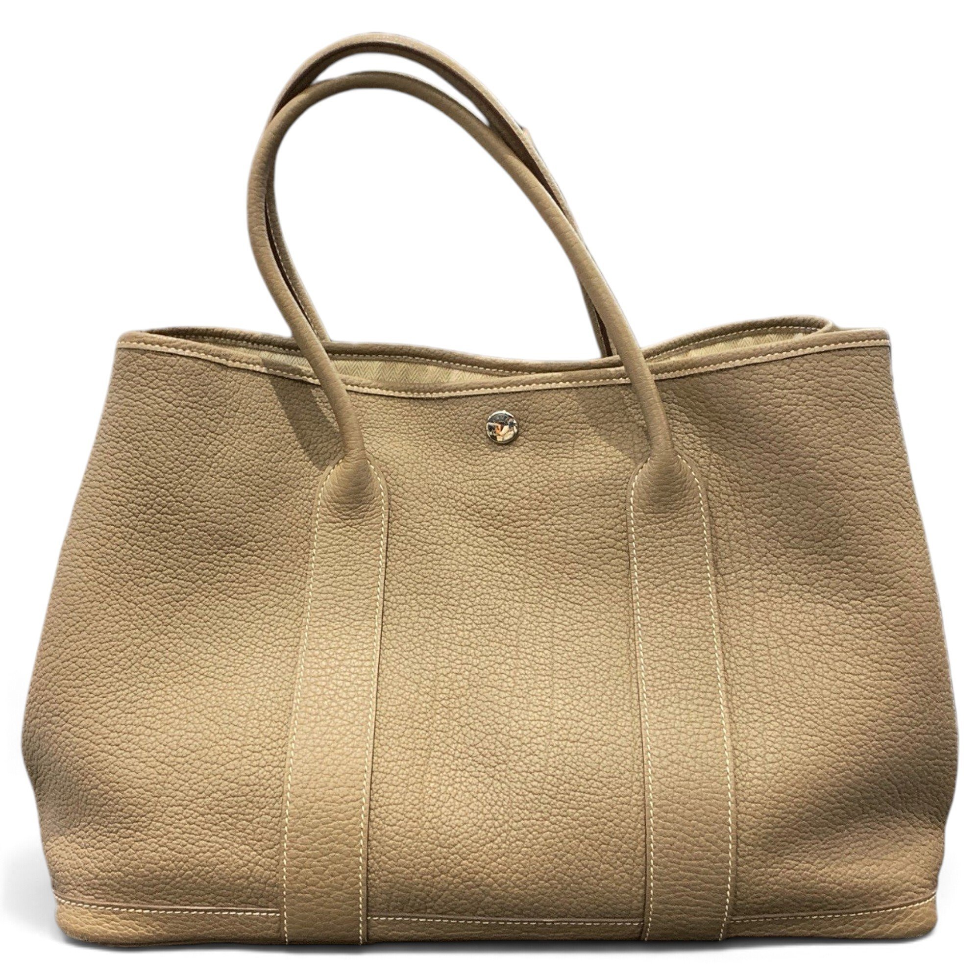 Garden Party leather handbag