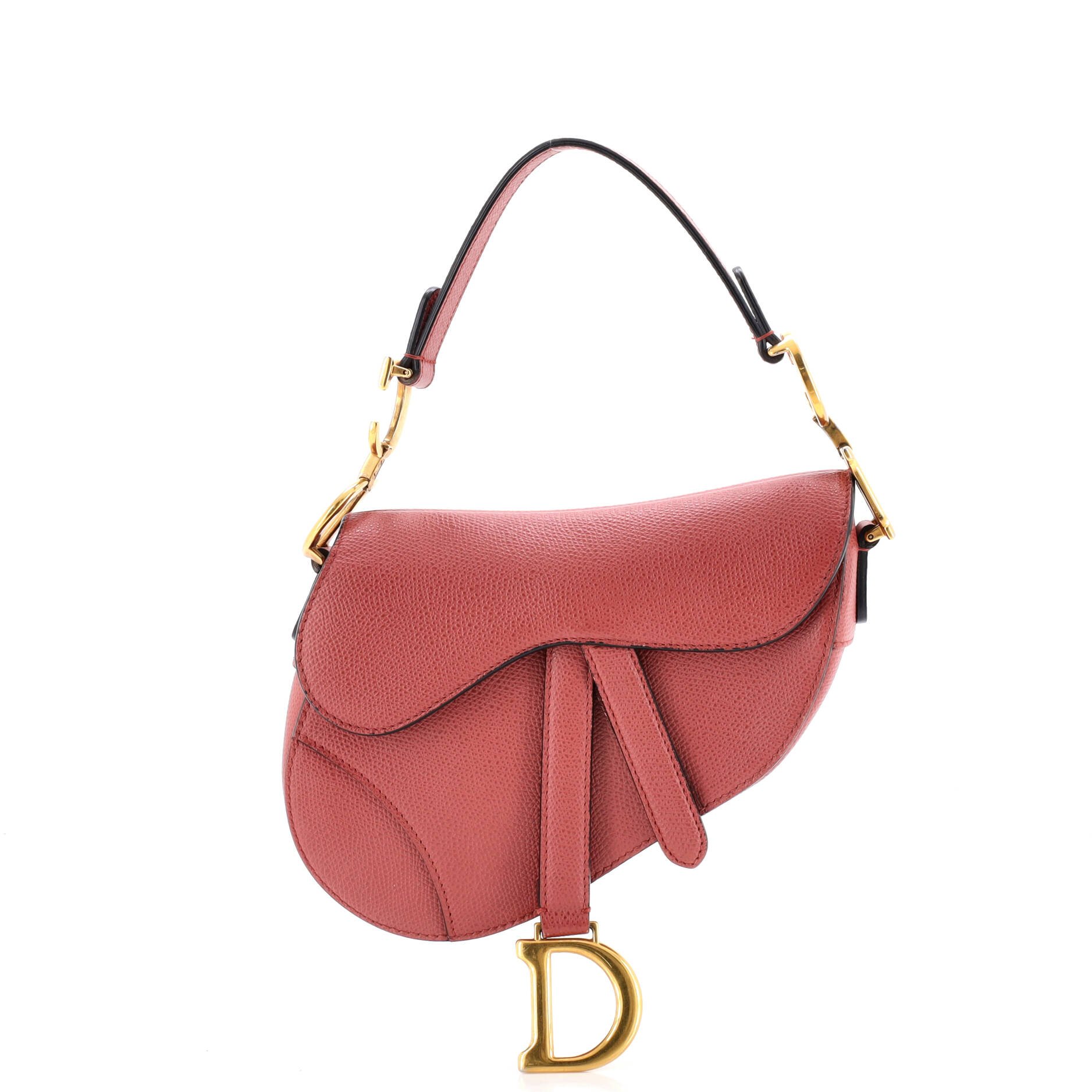 Dior Saddle Handbag Leather Mini