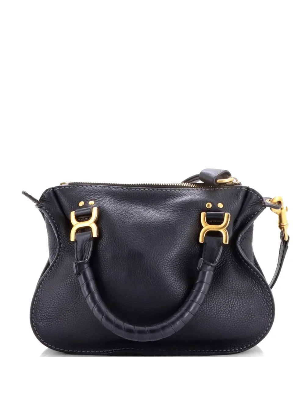 Marcie Satchel Leather Baby crossbody bag