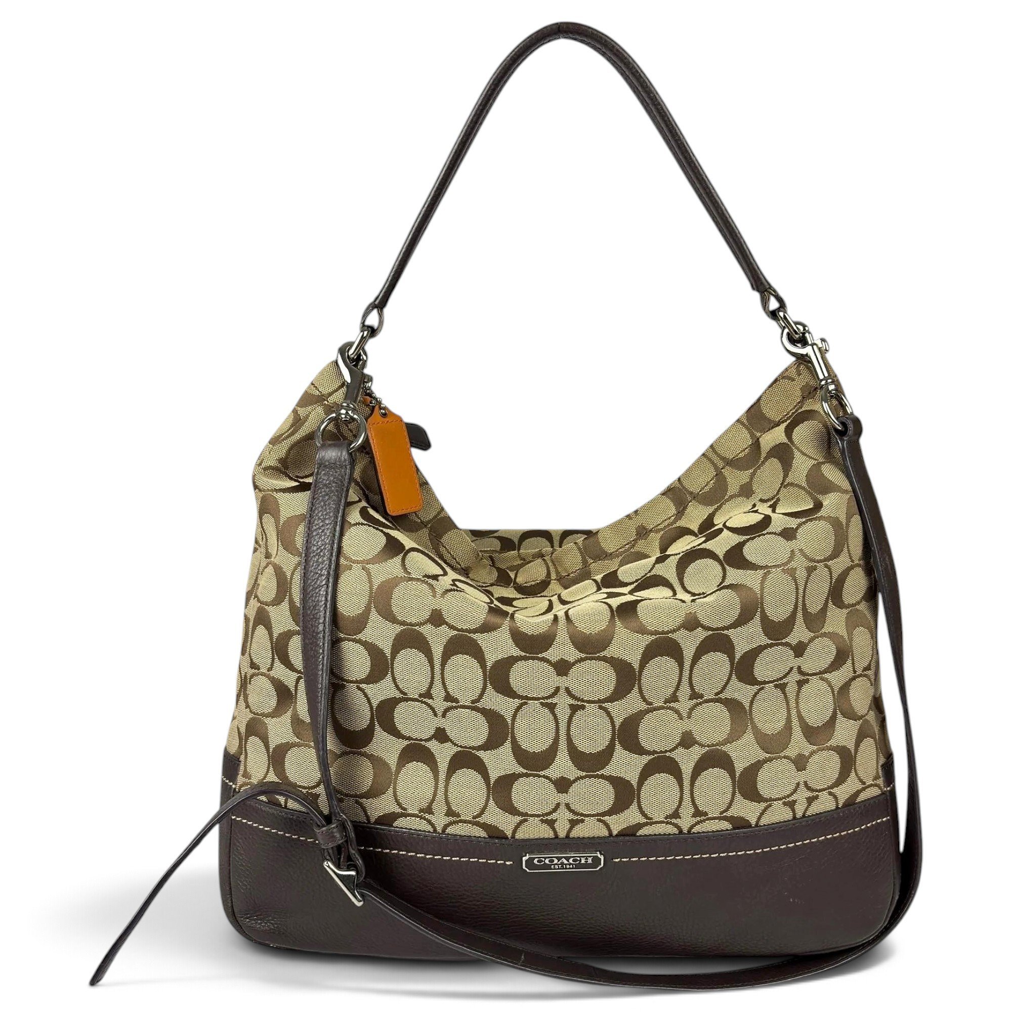 Signature Sufflette cloth handbag