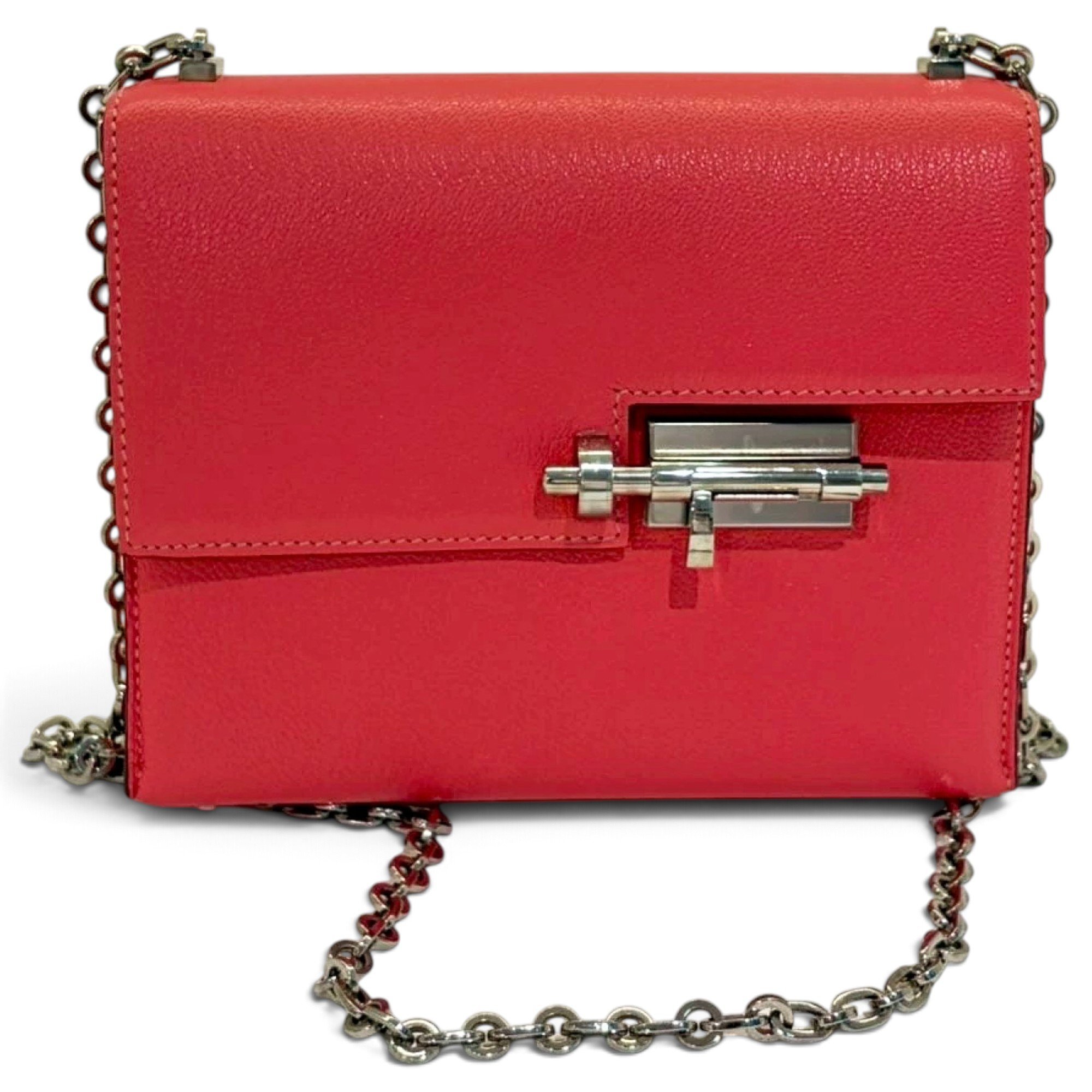 Verrou Mini leather handbag
