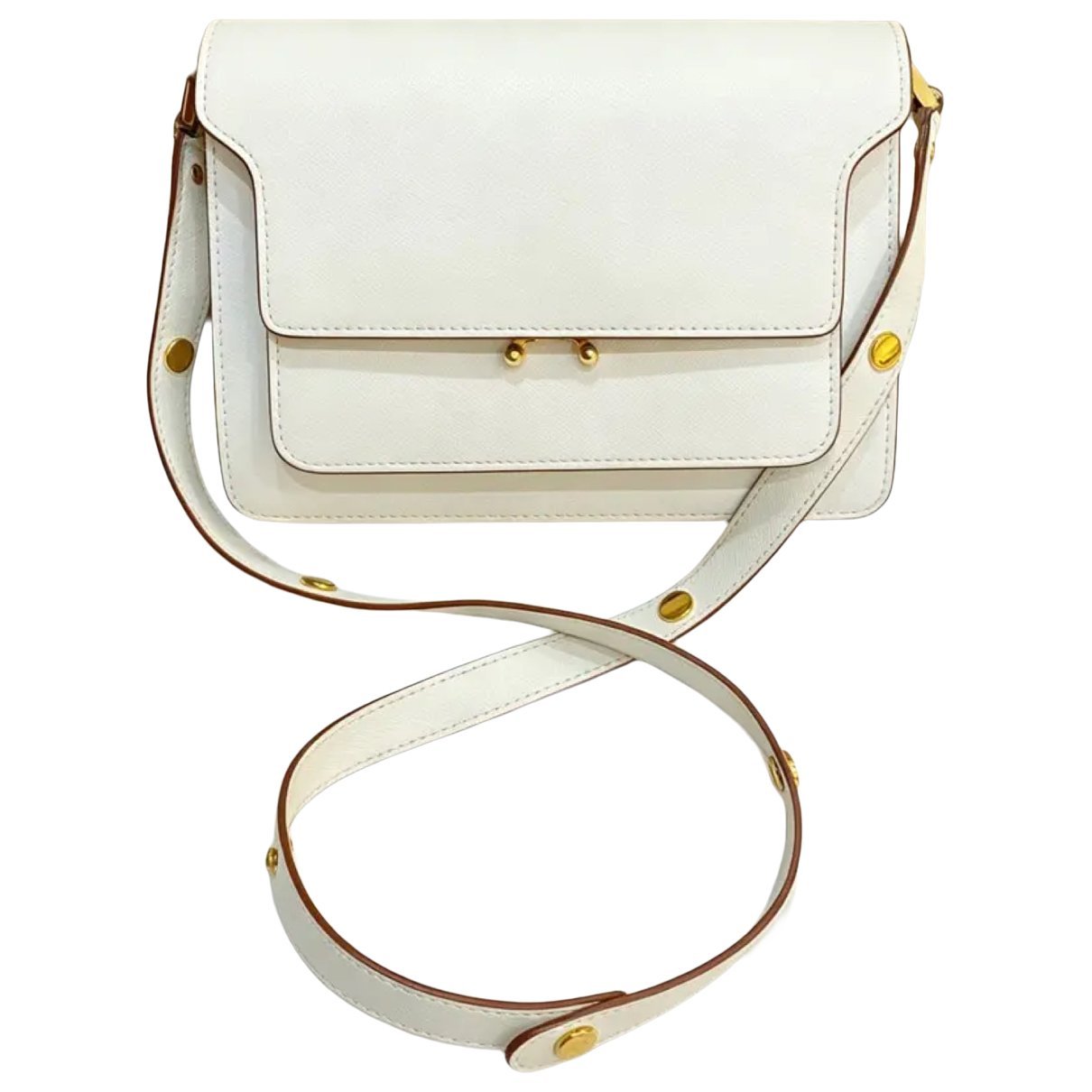 Marni Trunk leather handbag