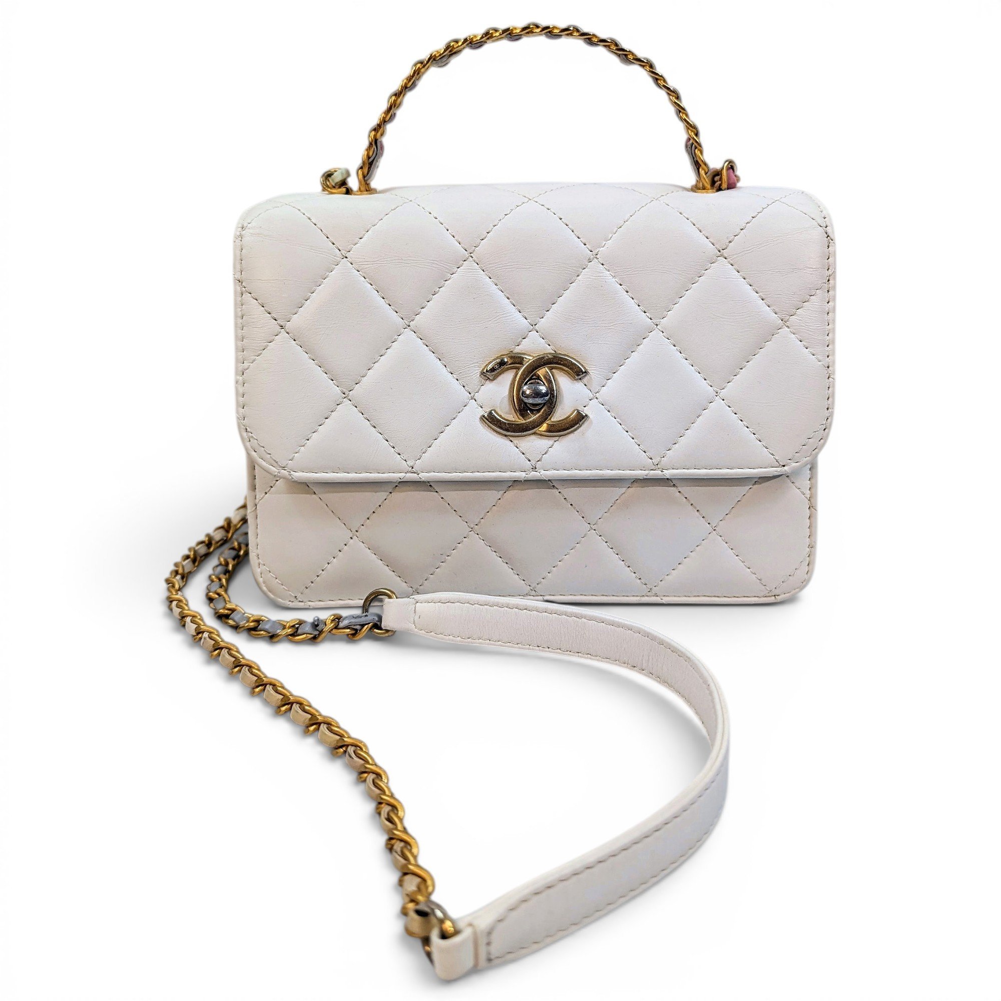 Leather crossbody bag