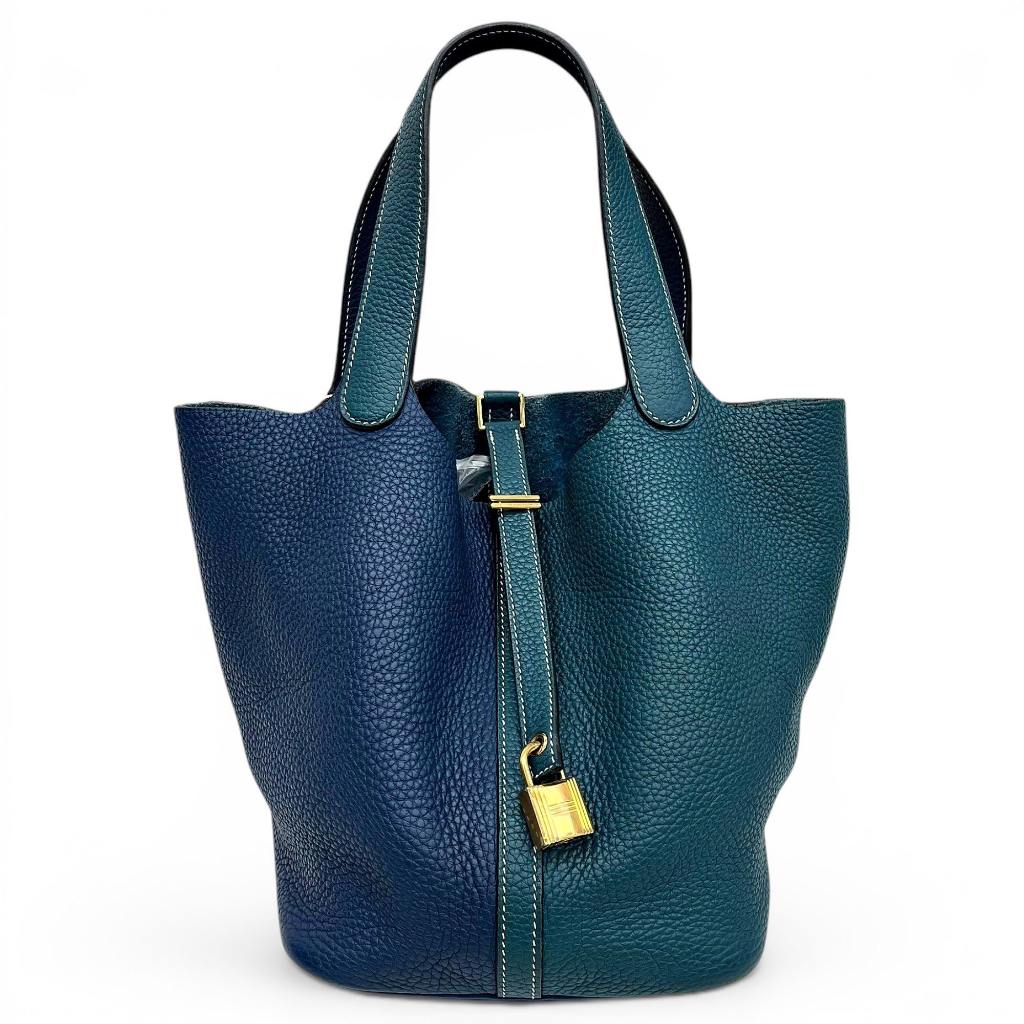 Picotin leather handbag