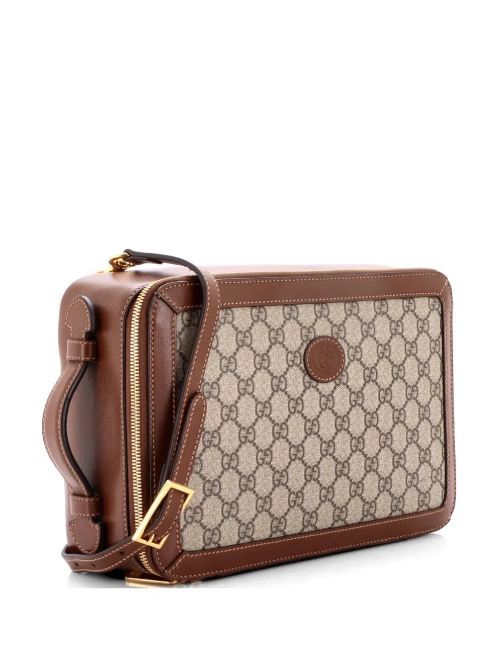 Azalea Box Shoulder Bag GG Coated Canvas crossbody bag