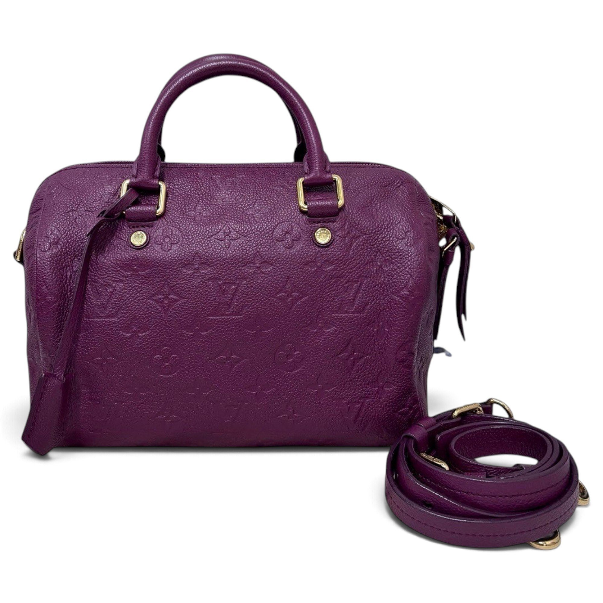 Louis Vuitton Speedy Bandoulière leather handbag