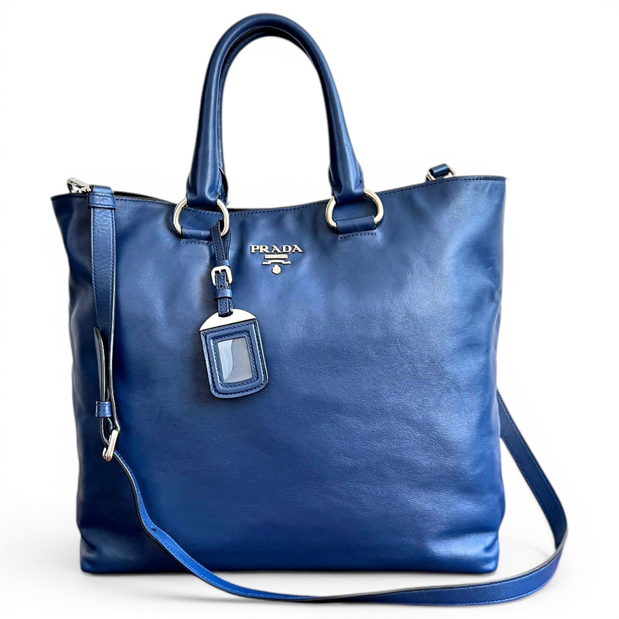 Leather tote