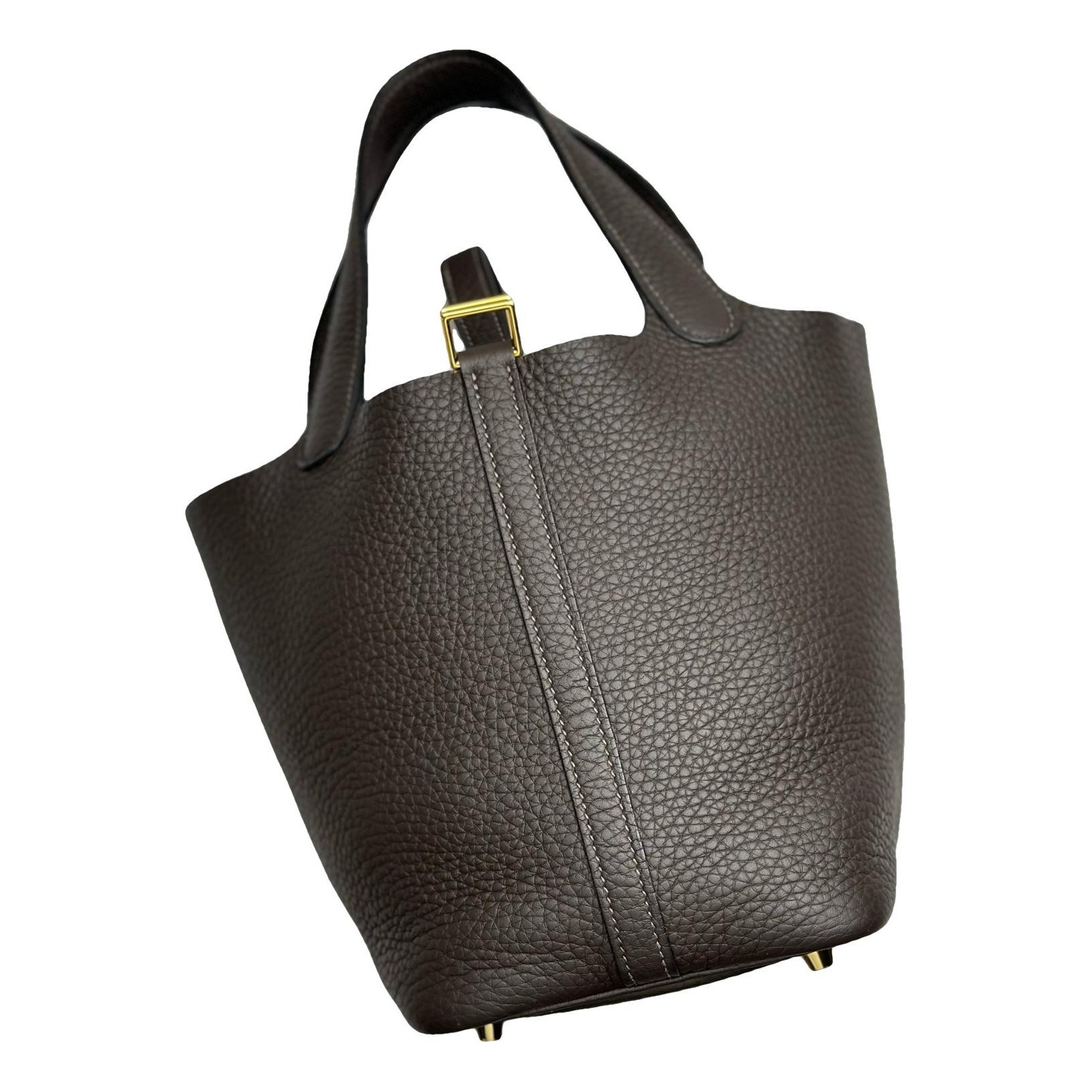 Picotin leather handbag